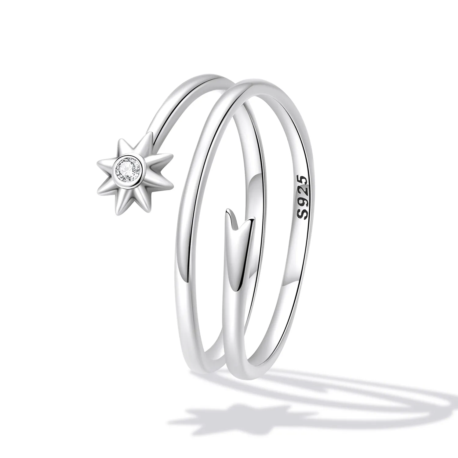 Pandora Style Wishing Meteor Open Ring - SCR810