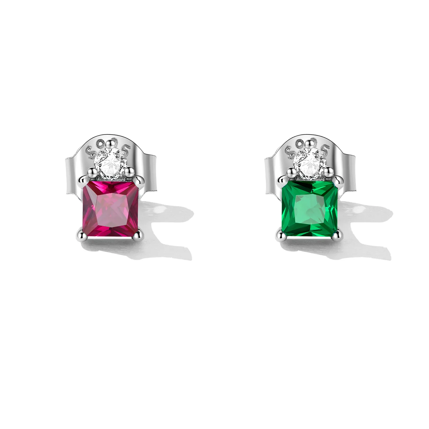 Pandora Style Colorful Princess Party Candies Stud Earrings - SCE1465