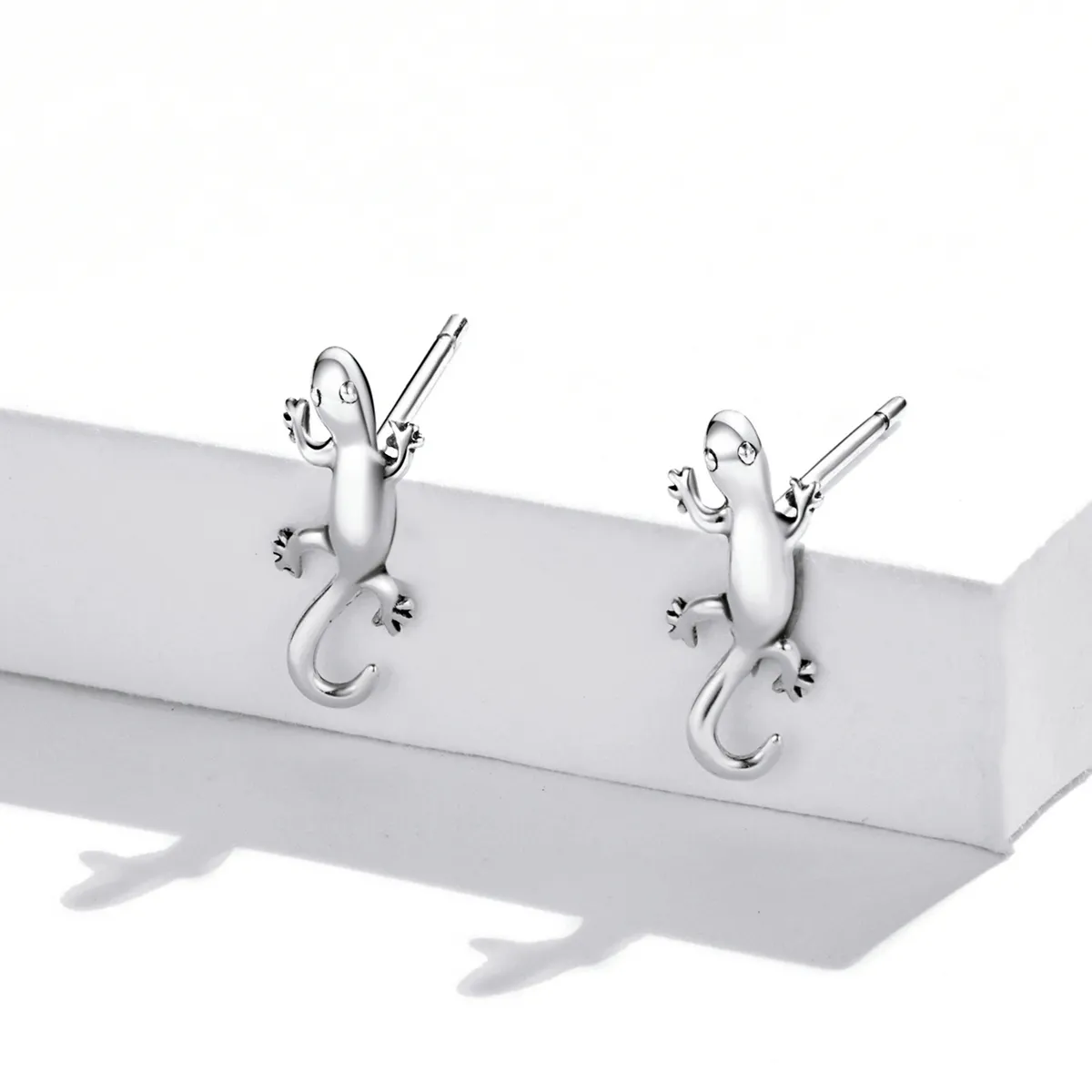 Pandora Style Creative Gecko Stud Earrings - SCE1292