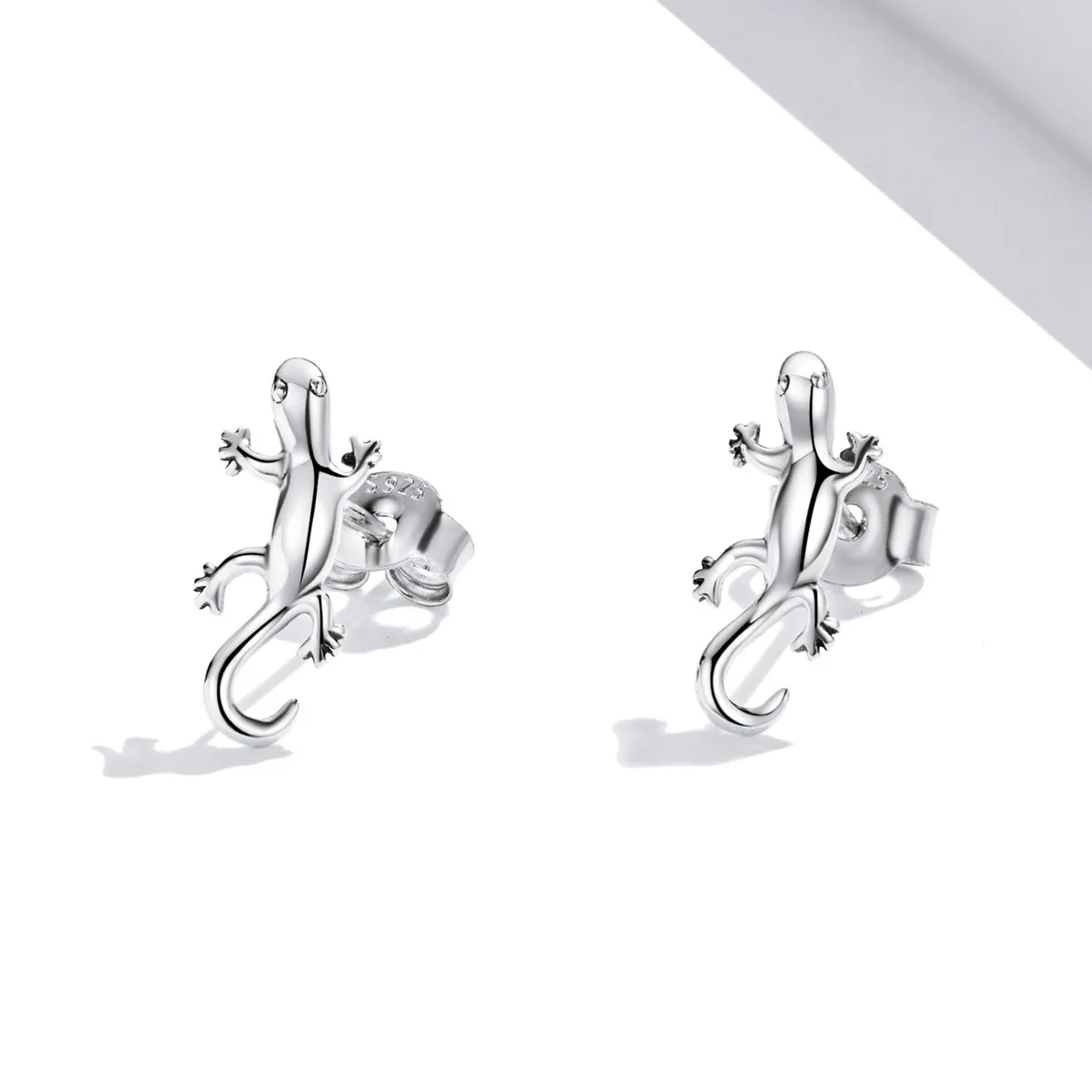 Pandora Style Creative Gecko Stud Earrings - SCE1292