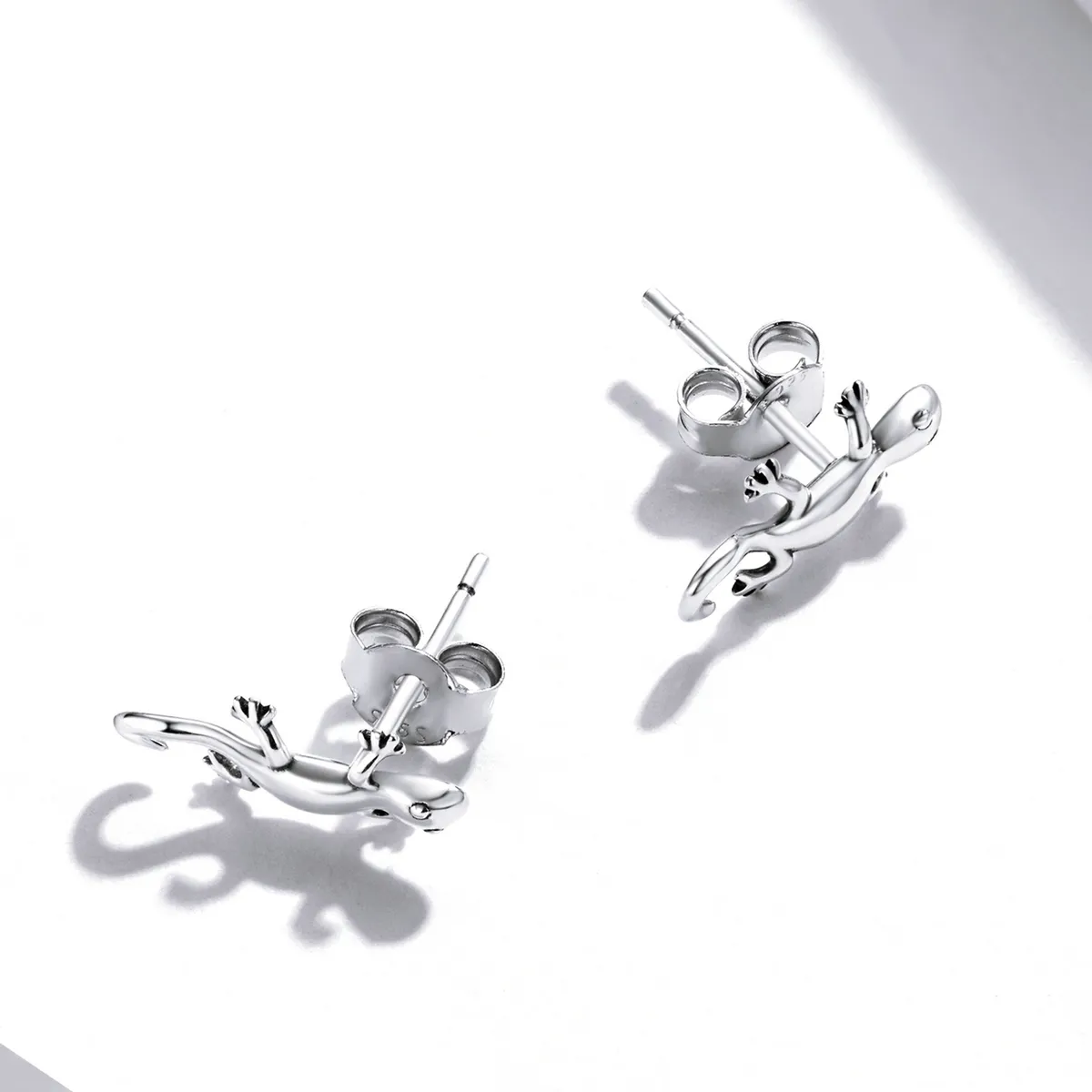 Pandora Style Creative Gecko Stud Earrings - SCE1292