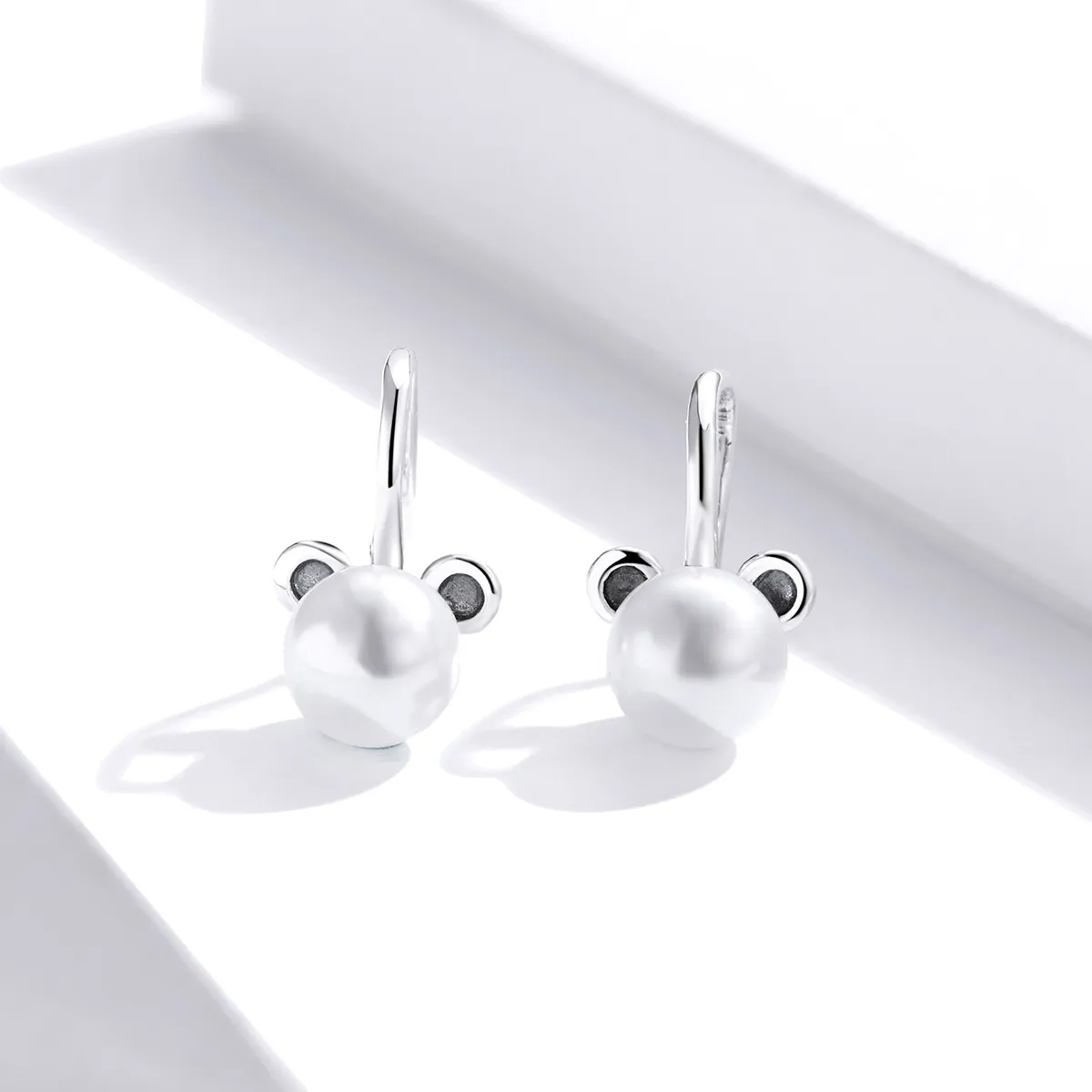 Pandora Style Cute Bear Stud Earrings - SCE918