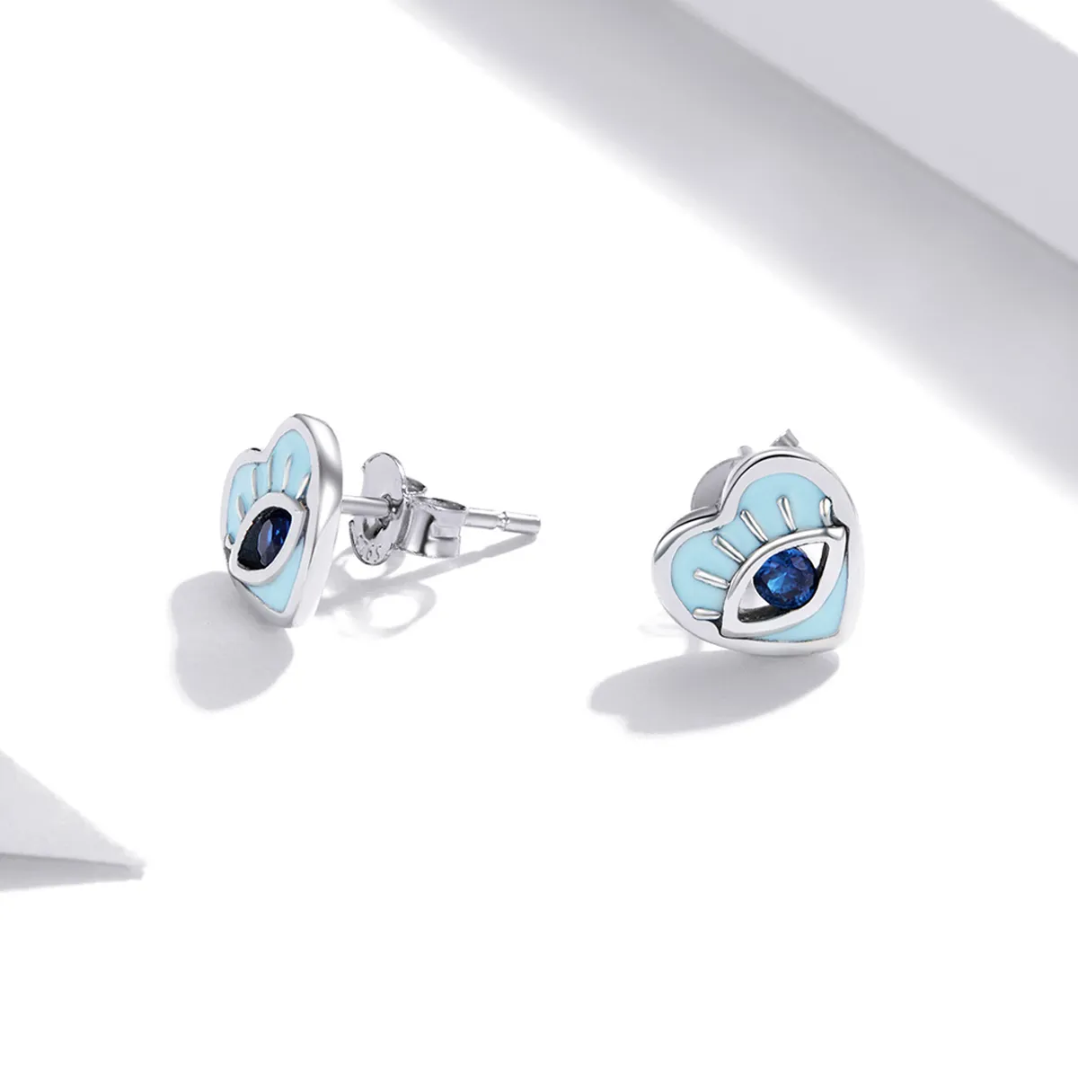 Pandora Style Love Guard Stud Earrings - SCE1134