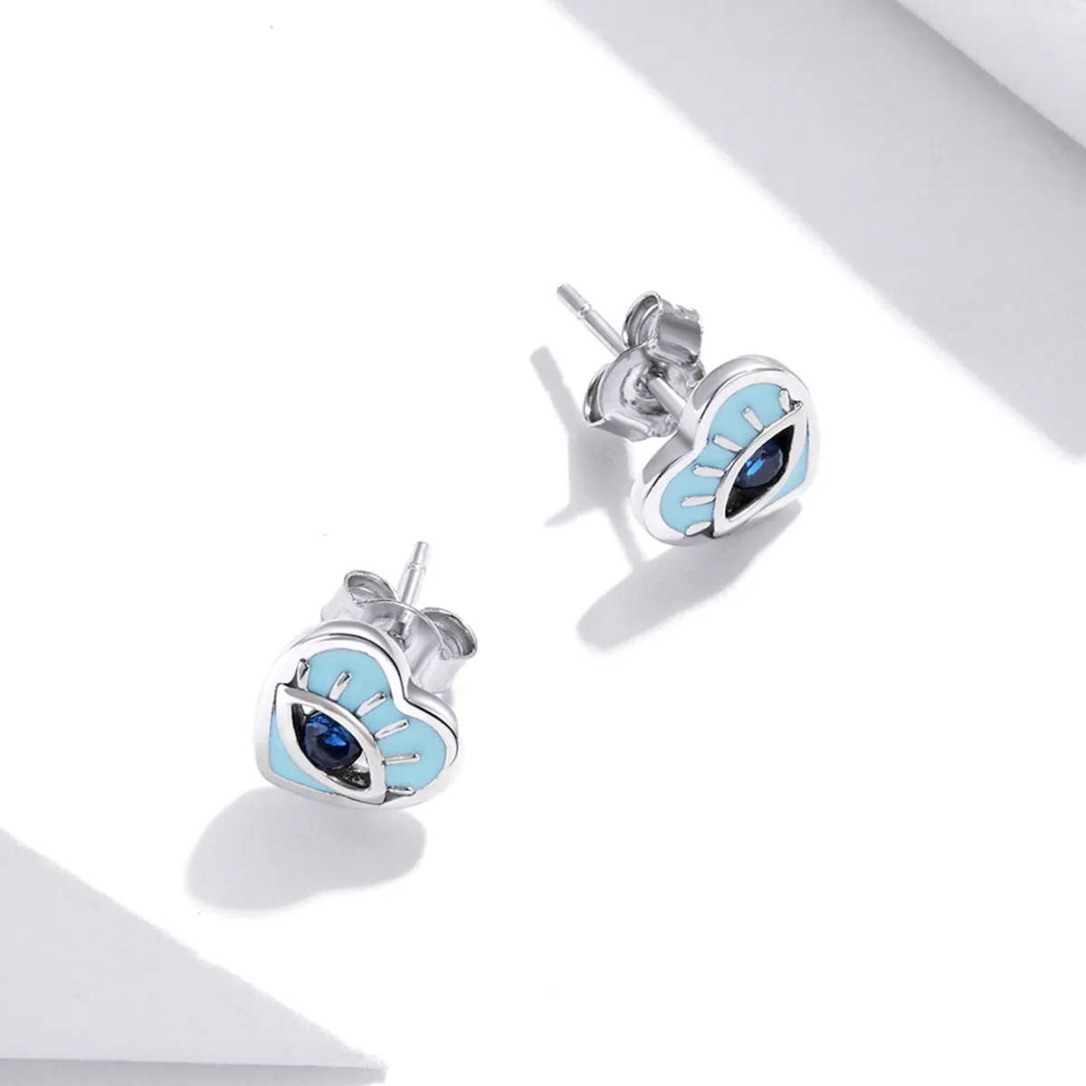 Pandora Style Love Guard Stud Earrings - SCE1134