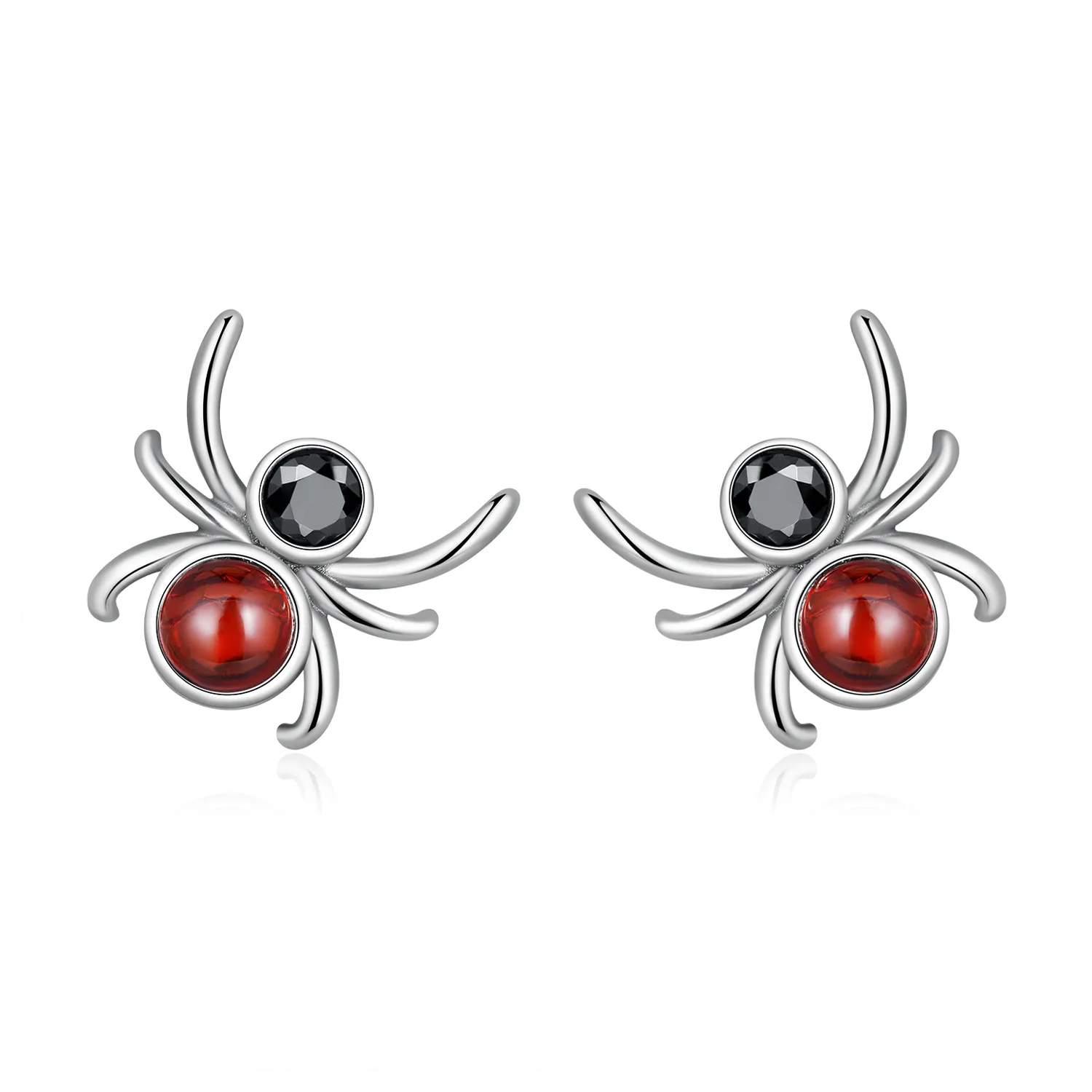 Pandora Style Spider Stud Earrings - SCE1517