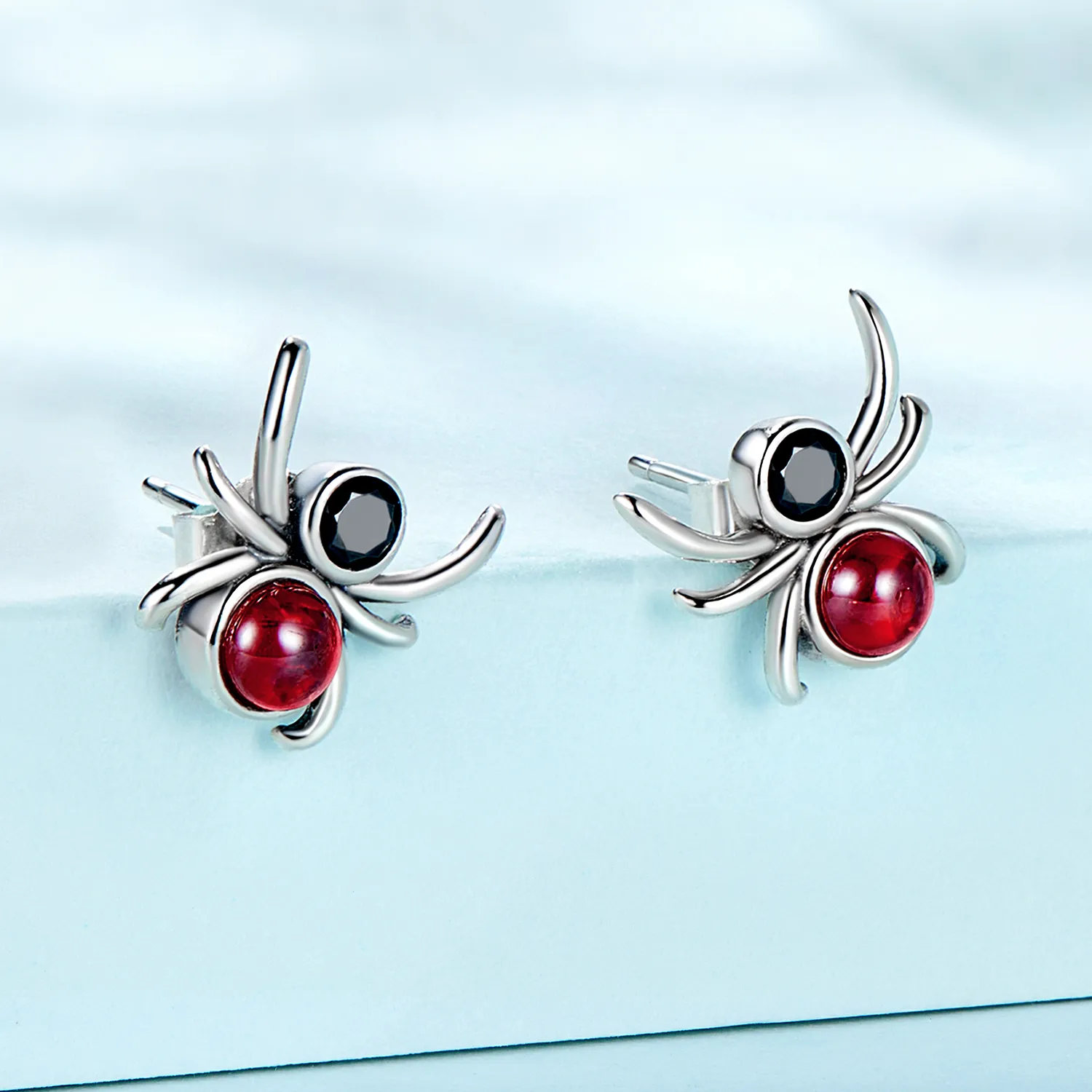 Pandora Style Spider Stud Earrings - SCE1517