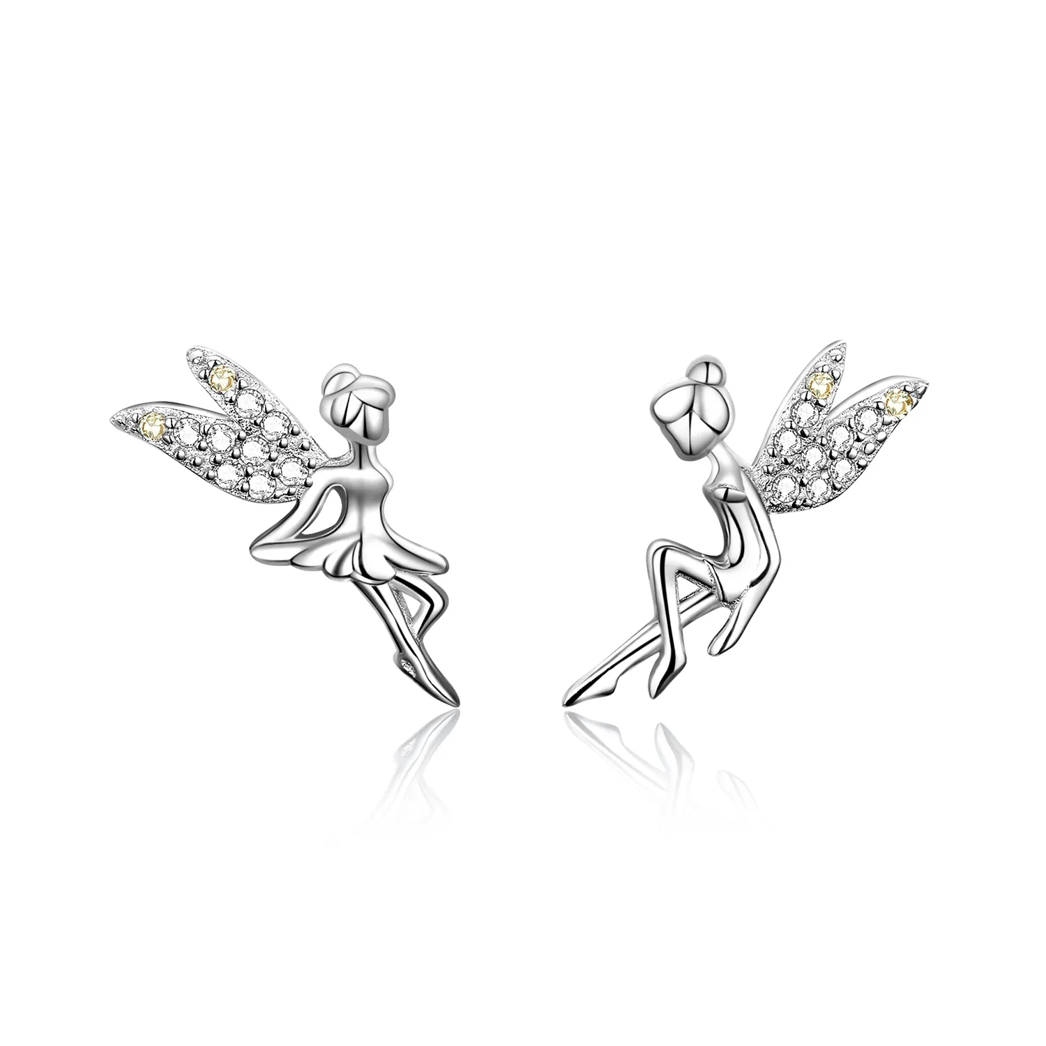 Pandora Style Spring Spirit Stud Earrings - BSE046