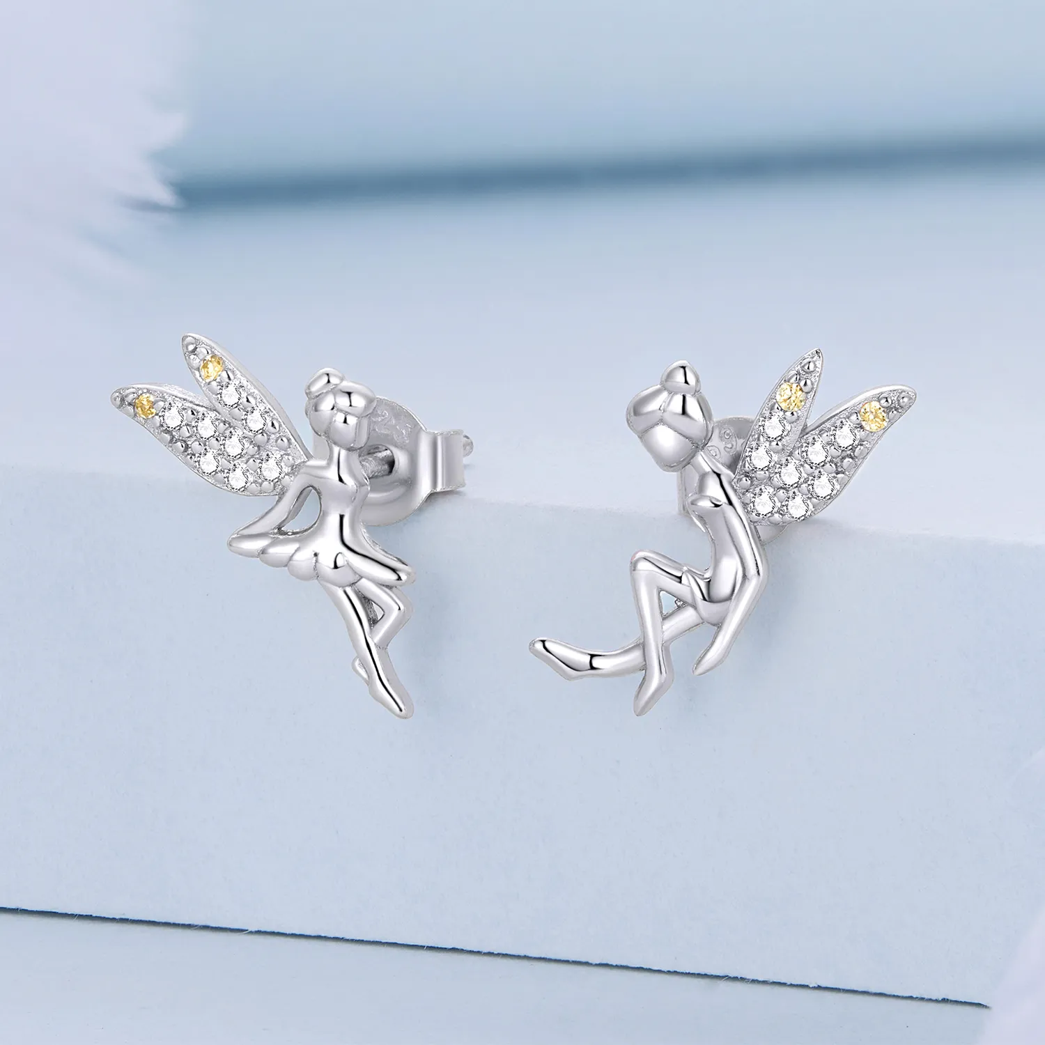 Pandora Style Spring Spirit Stud Earrings - BSE046