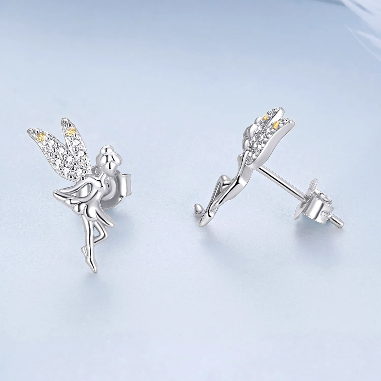 Pandora Style Spring Spirit Stud Earrings - BSE046