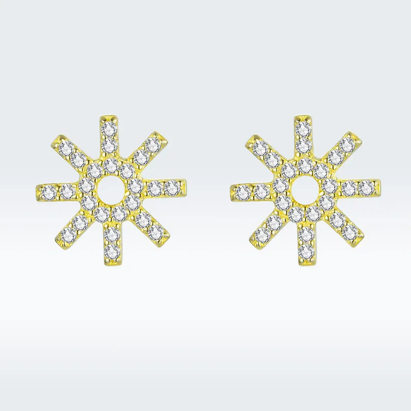 Pandora Style Star Stud Earrings - BSE257