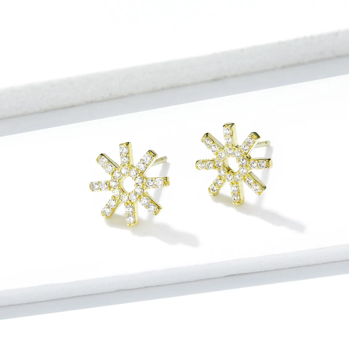 Pandora Style Star Stud Earrings - BSE257