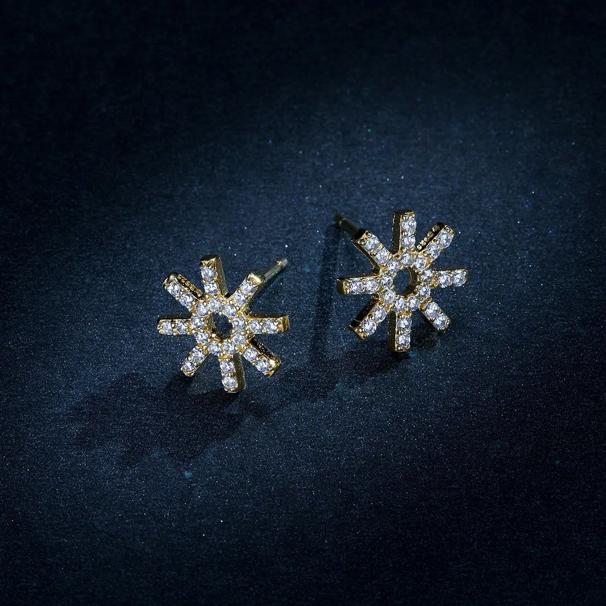 Pandora Style Star Stud Earrings - BSE257