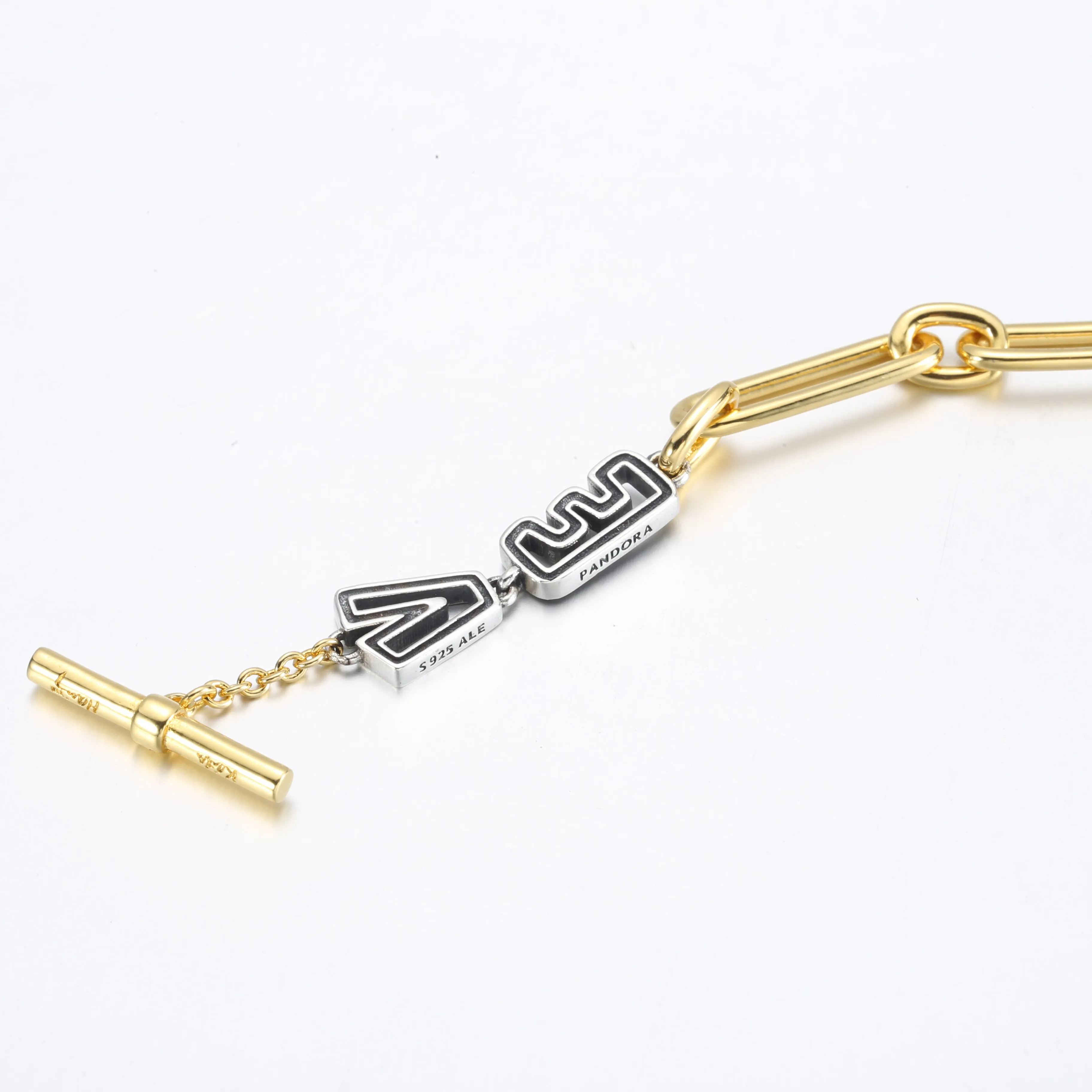 Keith Haring x Pandora Two-tone Love Links Bracelet - 562223C01