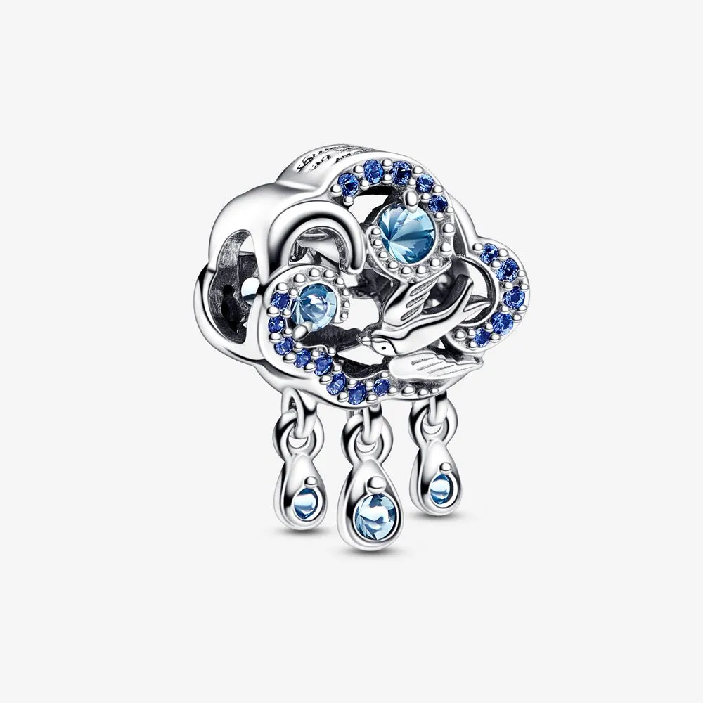 pandora cloud swallow charm 792569c01