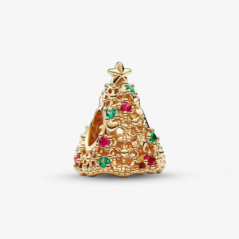 PANDORA Glitter Christmas Tree Charm - 769226C01