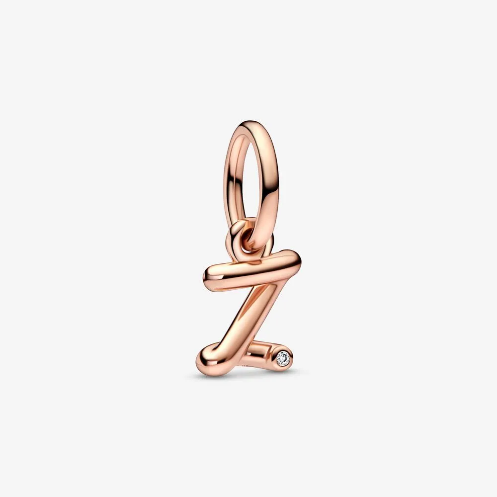 PANDORA Letter Z Script Alphabet Dangle Charm - 782457C01