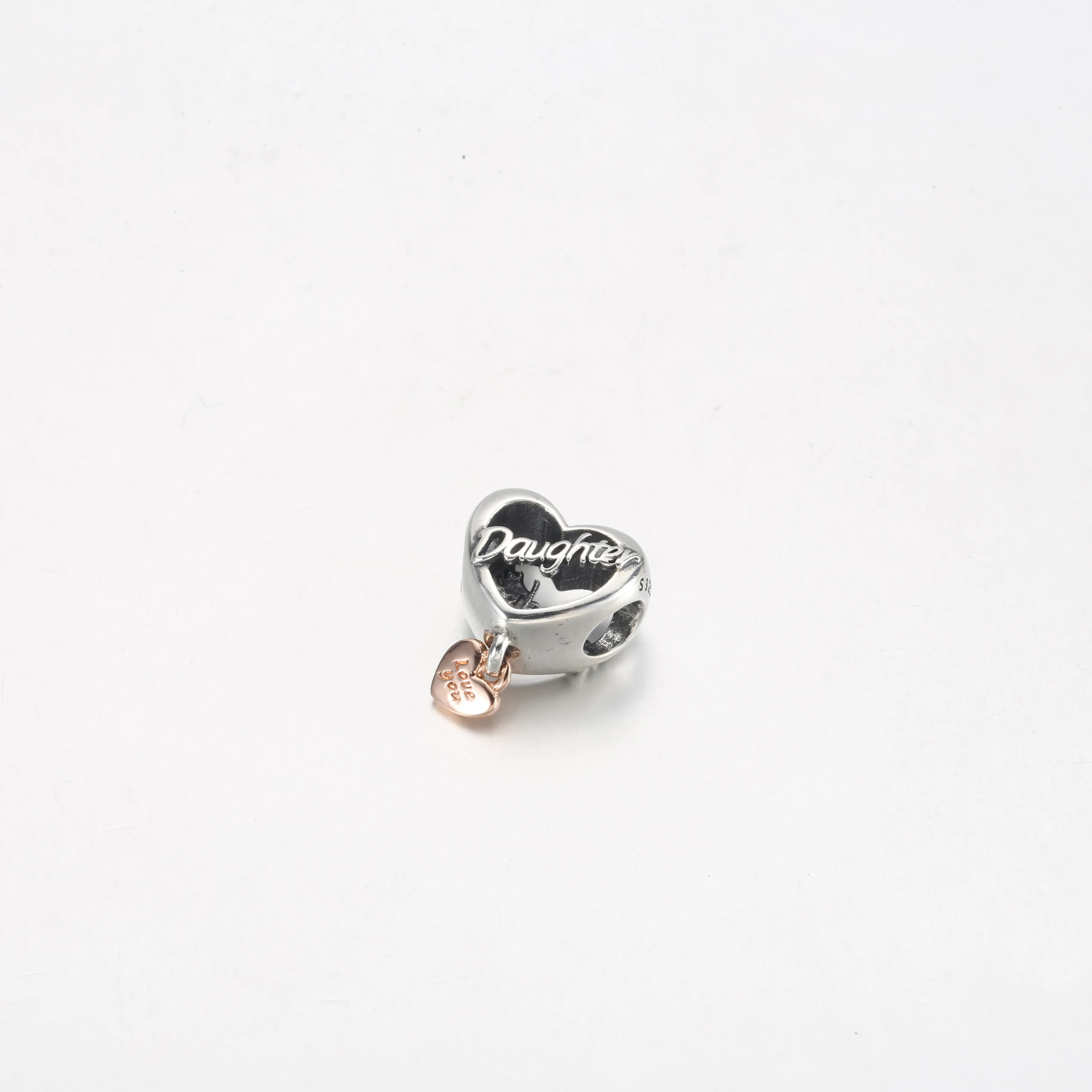 PANDORA Love You Daughter Heart Charm - 782327C00