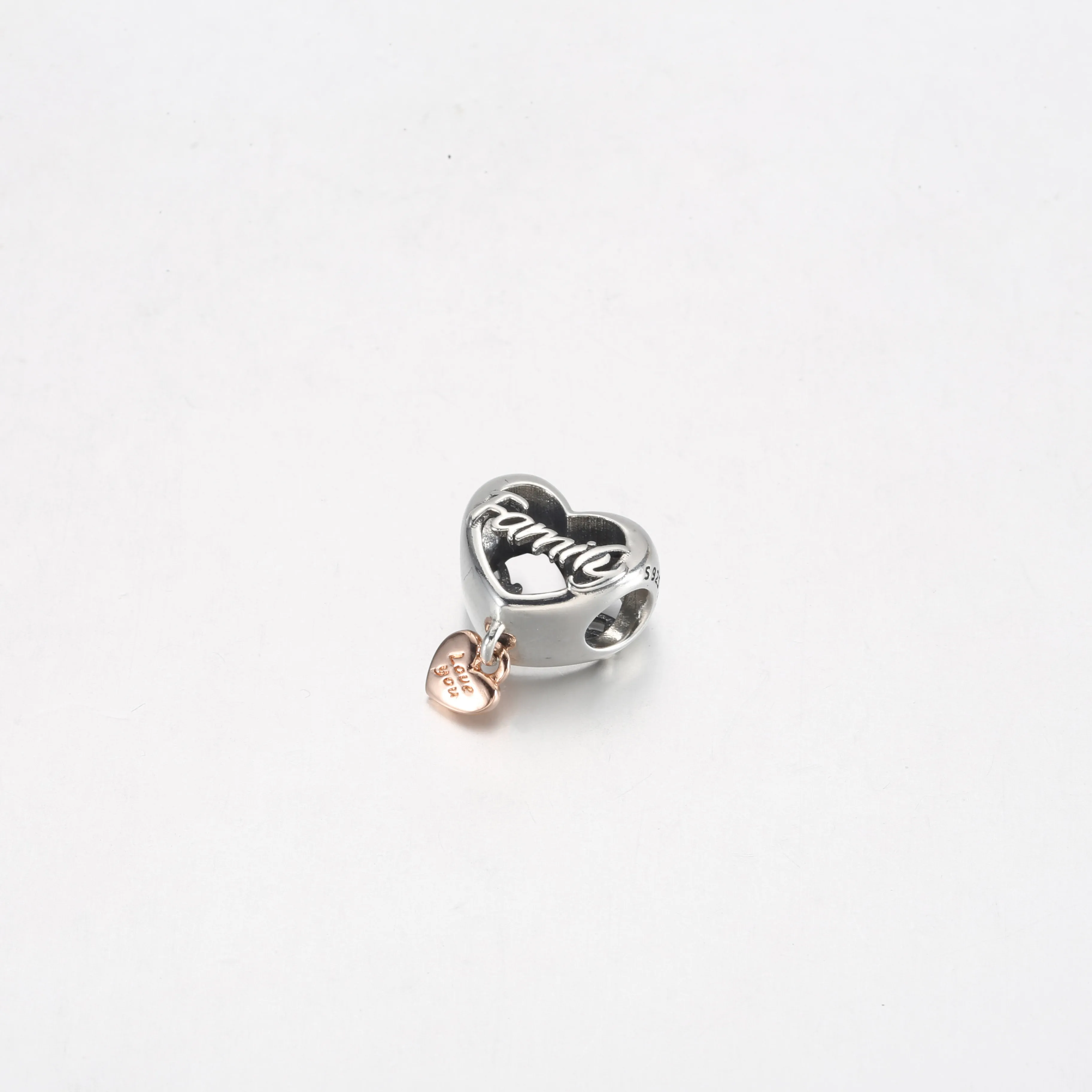 PANDORA Love You Family Heart Charm - 782326C00