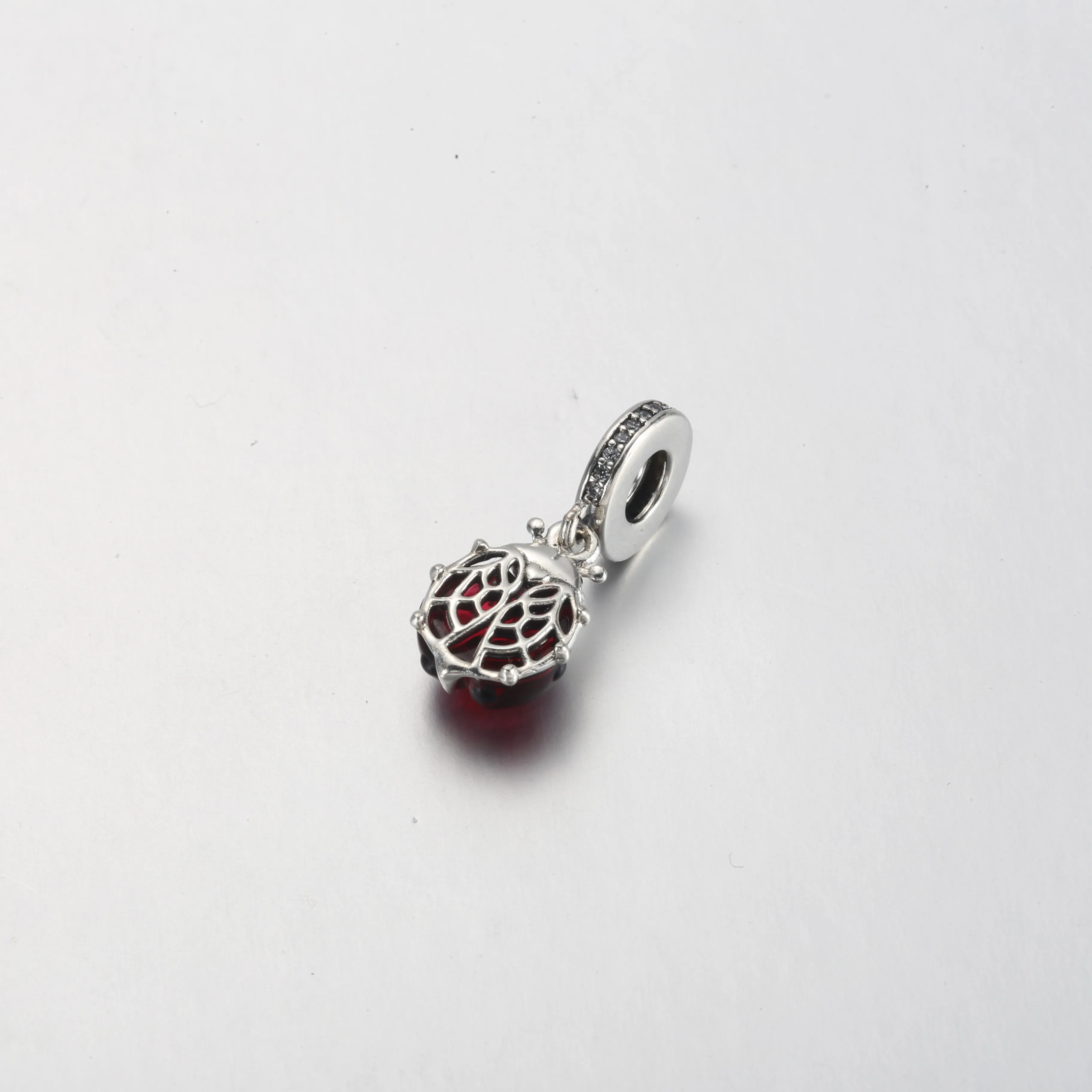 PANDORA Red Ladybird Dangle Charm - 792571C01