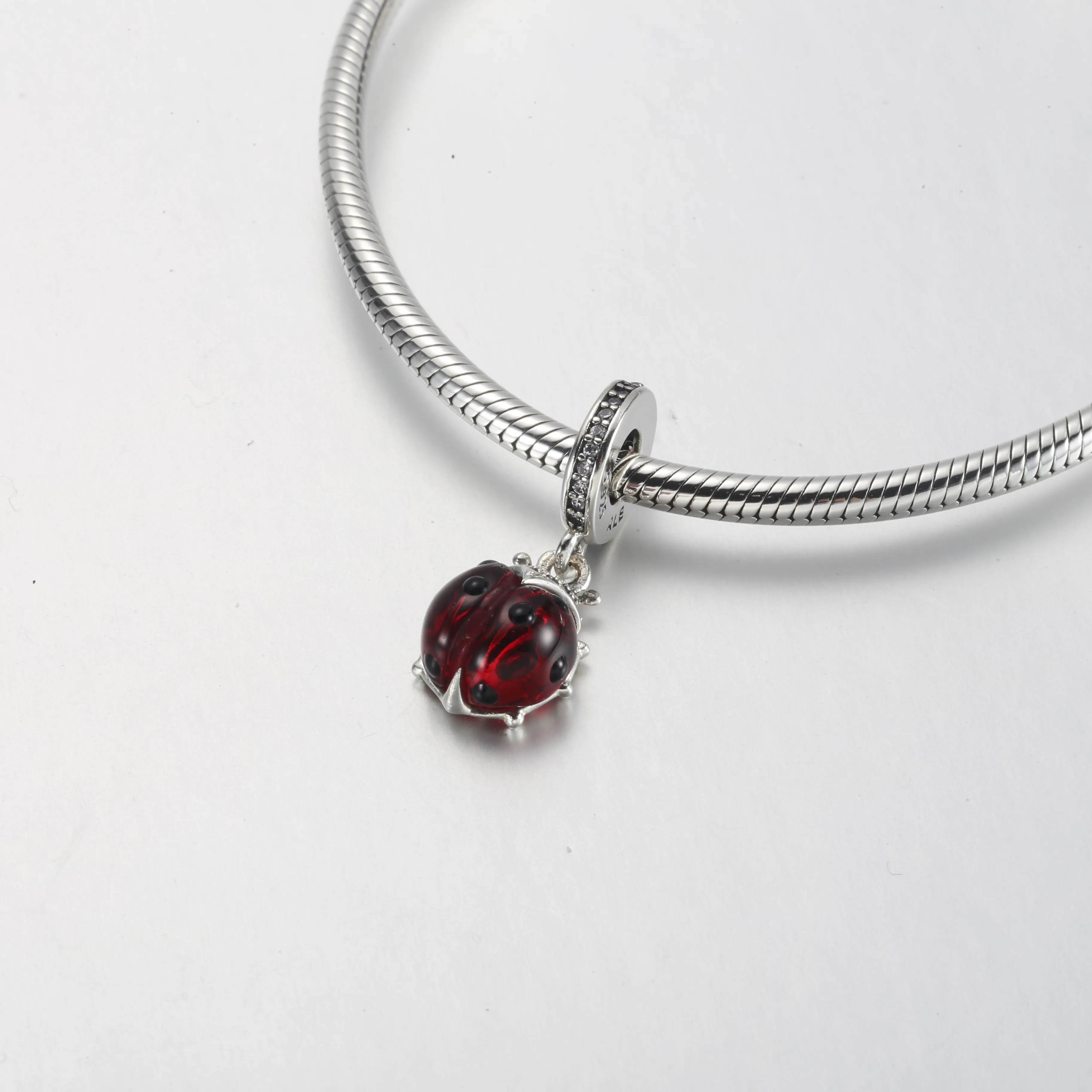 PANDORA Red Ladybird Dangle Charm - 792571C01