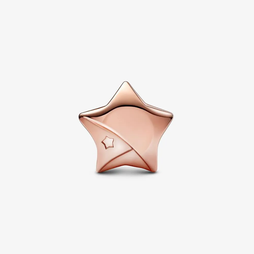 Pandora Rose Gold Luck Star Charm - 782484C01