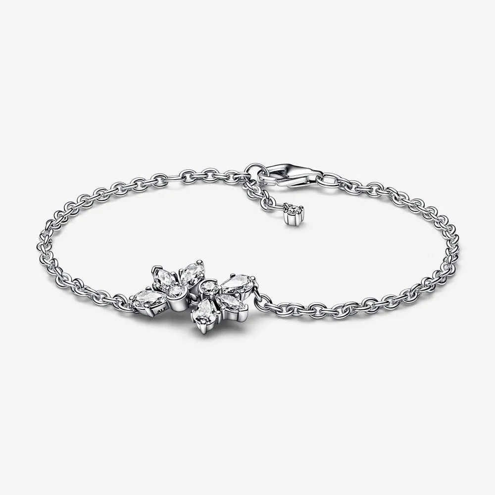 PANDORA Sparkling Herbarium Cluster Chain Bracelet - 592398C01