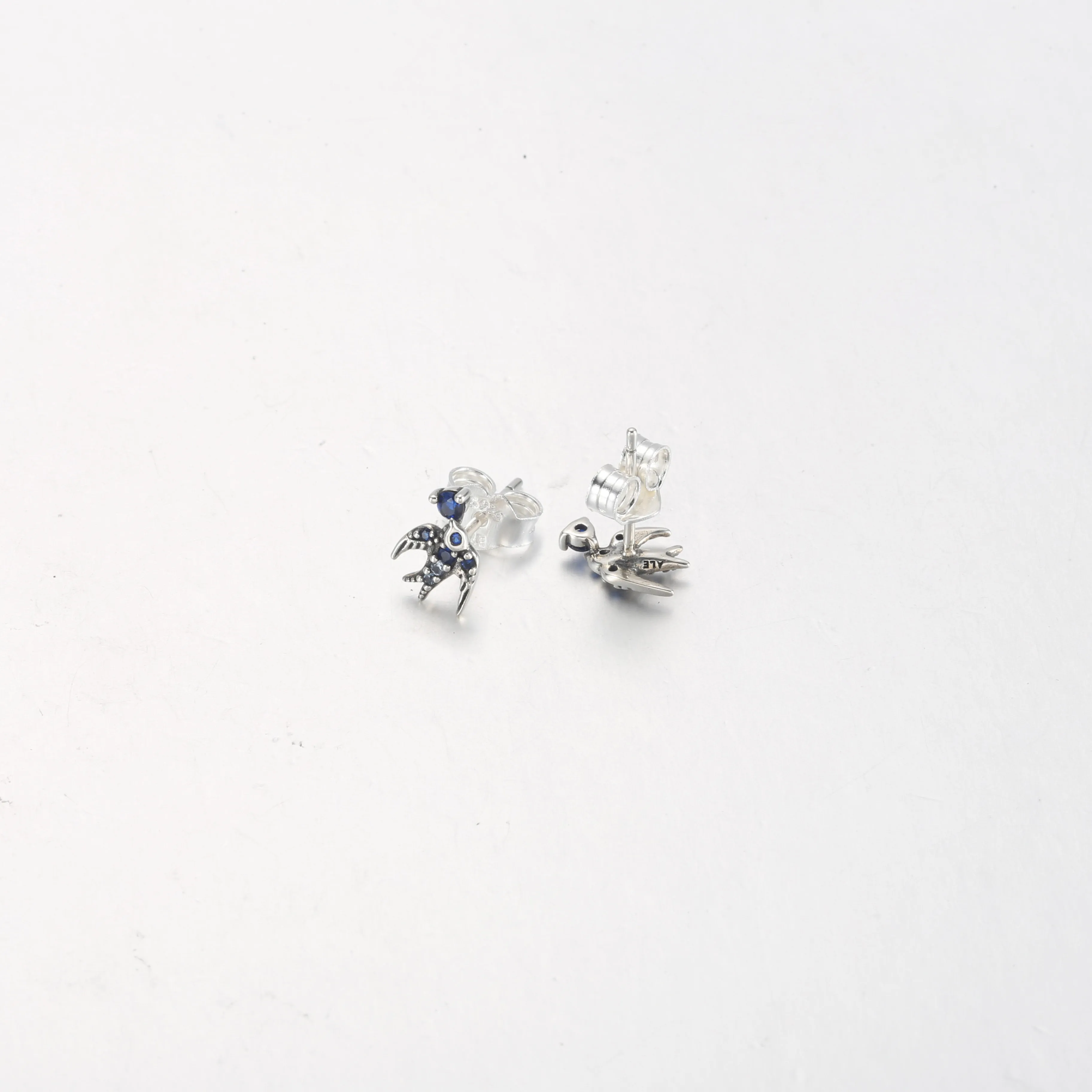 PANDORA Sparkling Swallow Stud Earrings - 292568C01