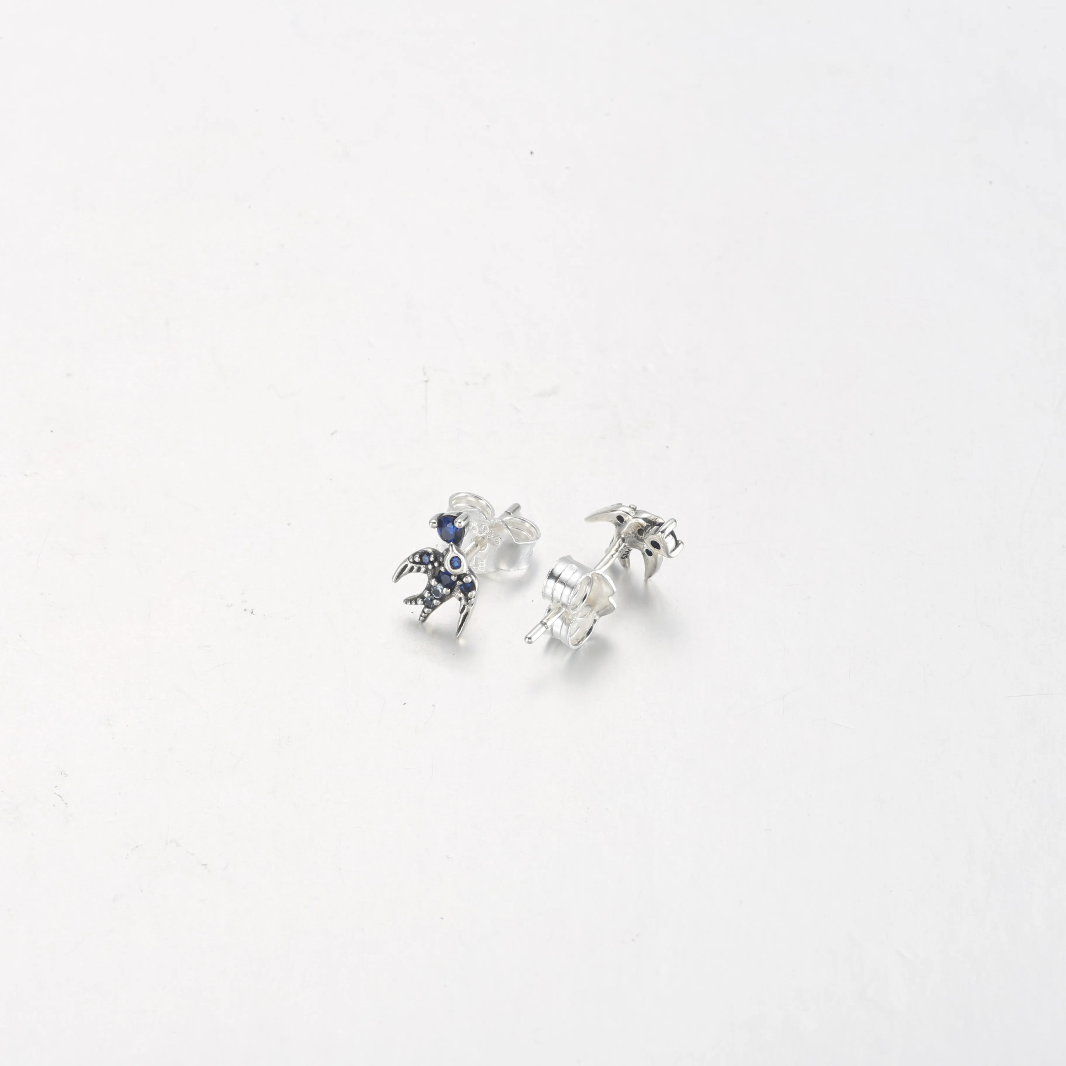 PANDORA Sparkling Swallow Stud Earrings - 292568C01