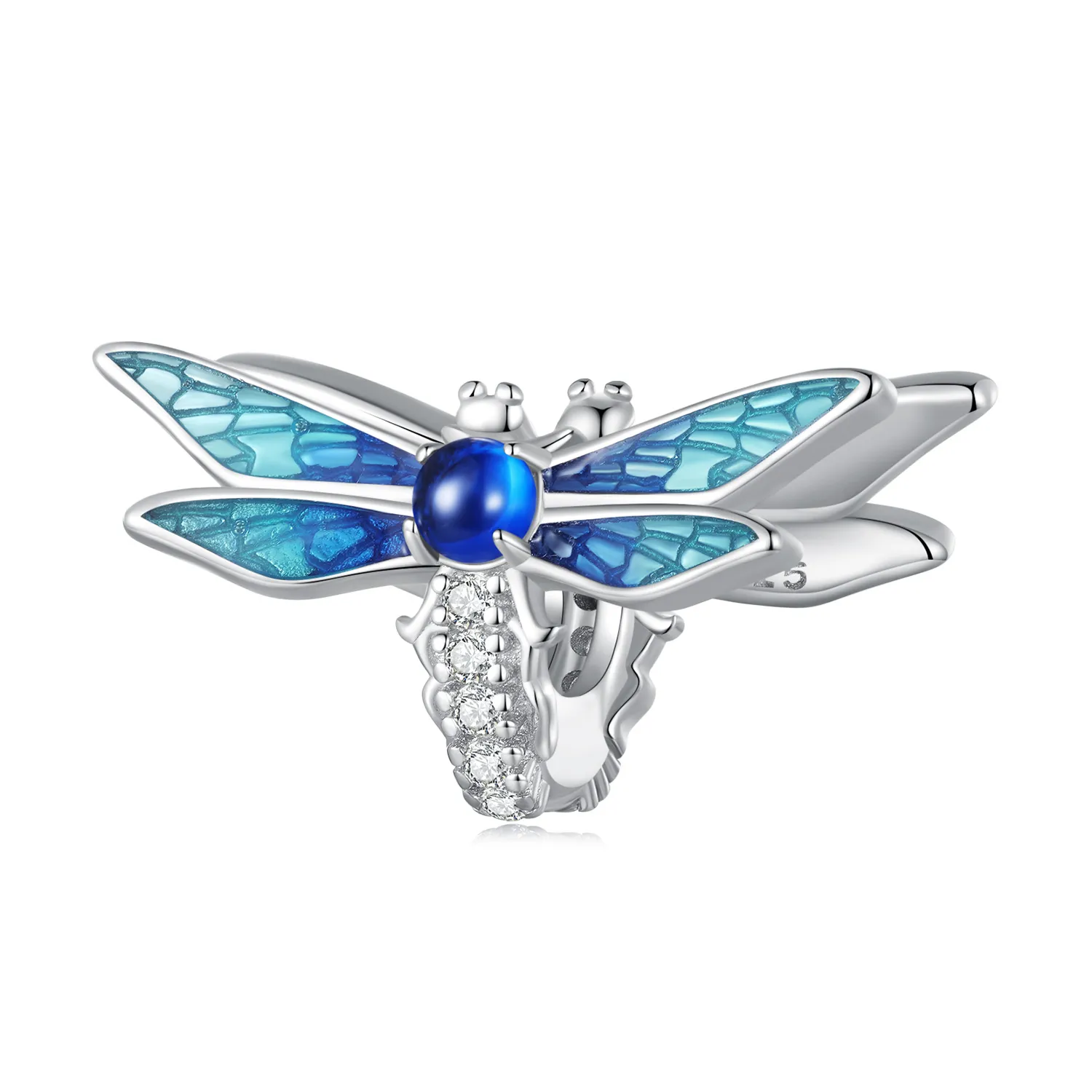 Pandora Style Delicate Dragonfly Charm - BSC859