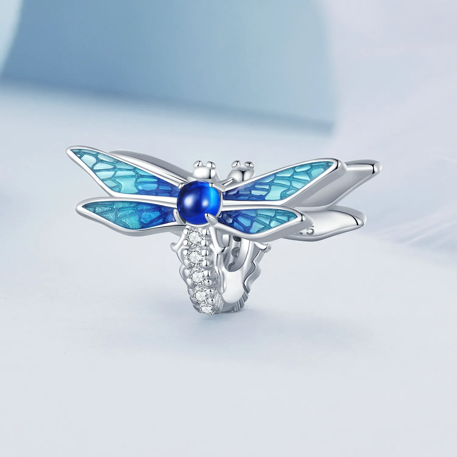 Pandora Style Delicate Dragonfly Charm - BSC859