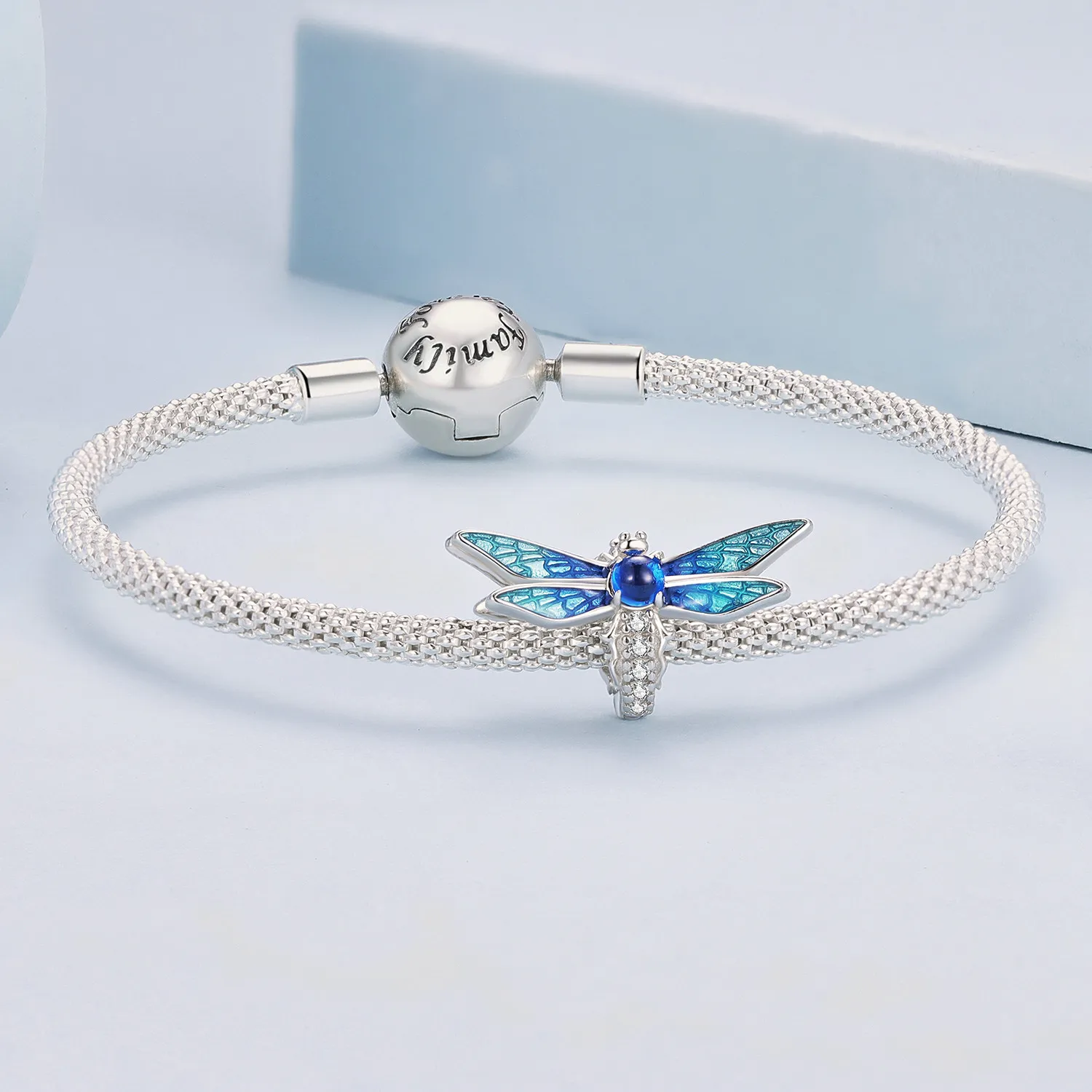 Pandora Style Delicate Dragonfly Charm - BSC859