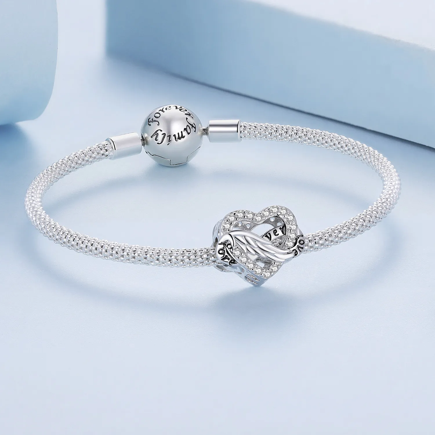 Pandora Style Eternal Heart Charm - BSC853