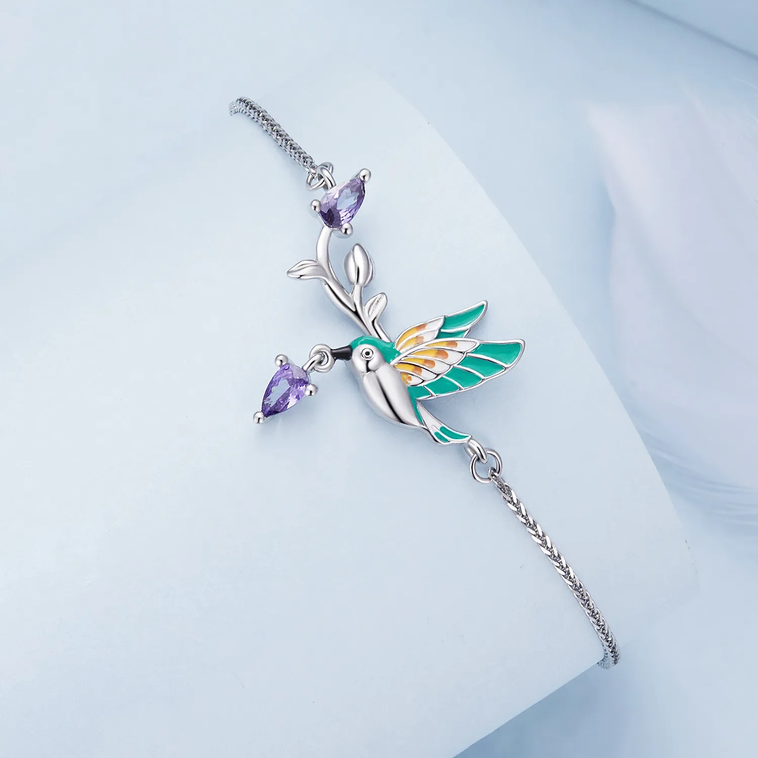 Pandora Style Kingfisher Bracelet - BSB126