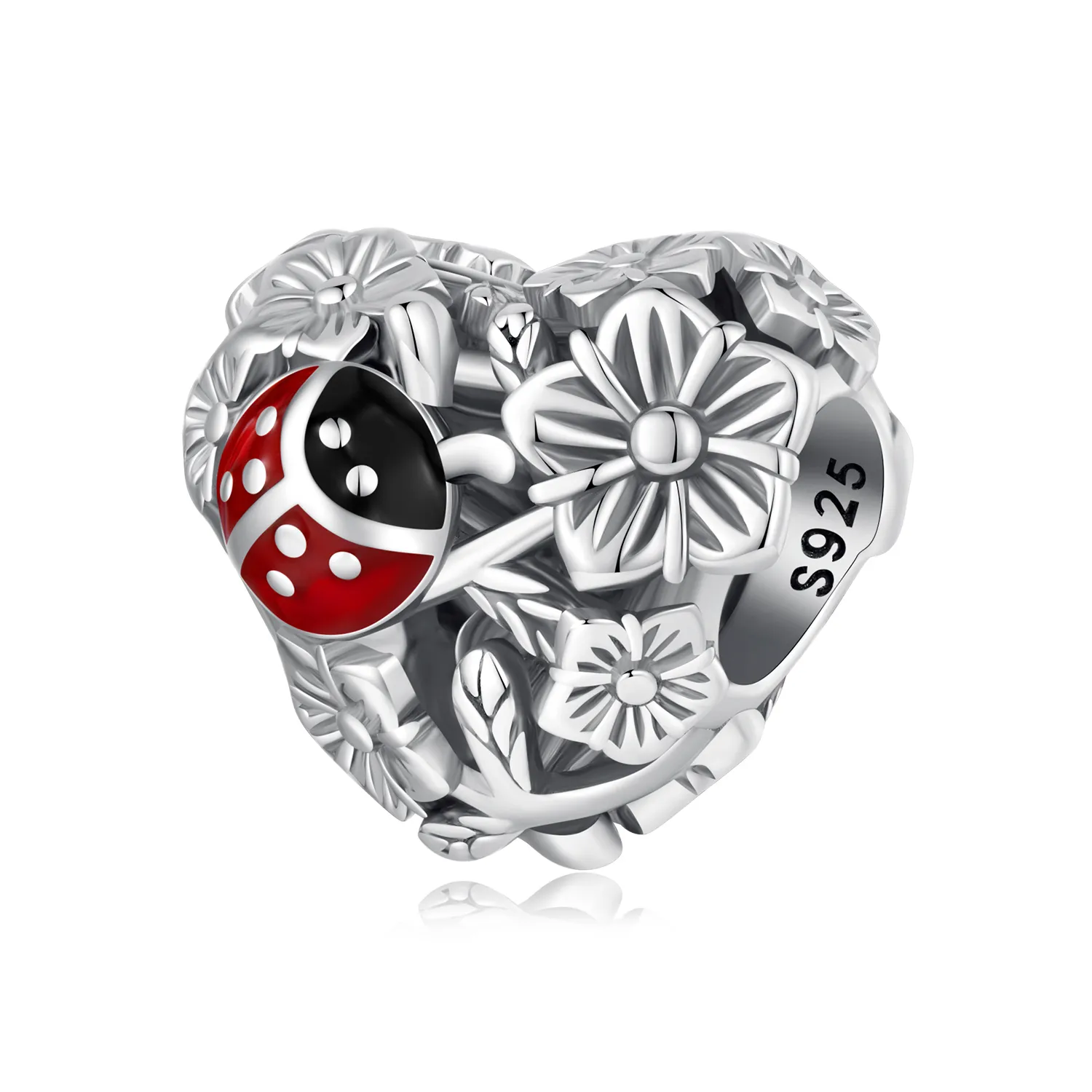 Pandora Style Lucky Ladybug Charm - SCC2524