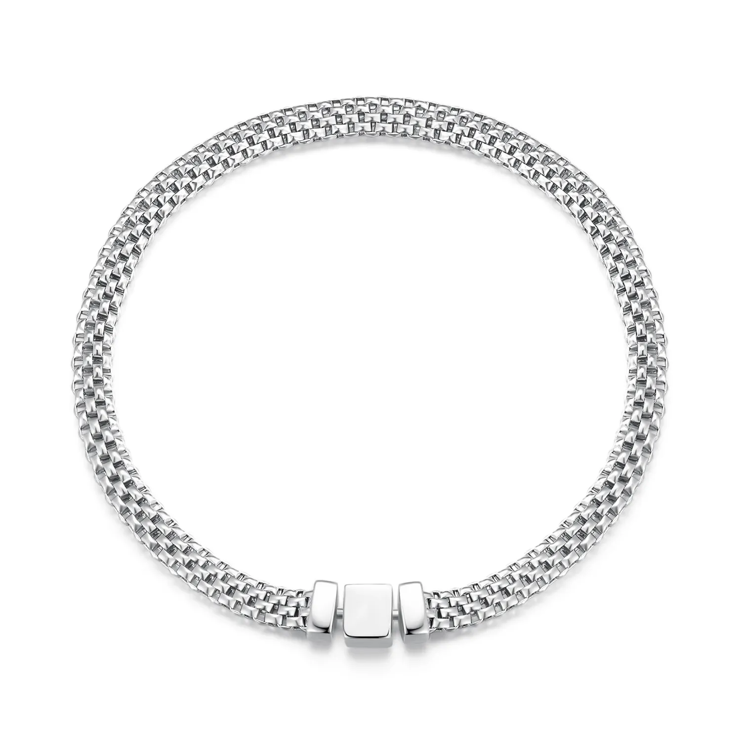 Pandora Style Weave Chain Bracelet - BSB124