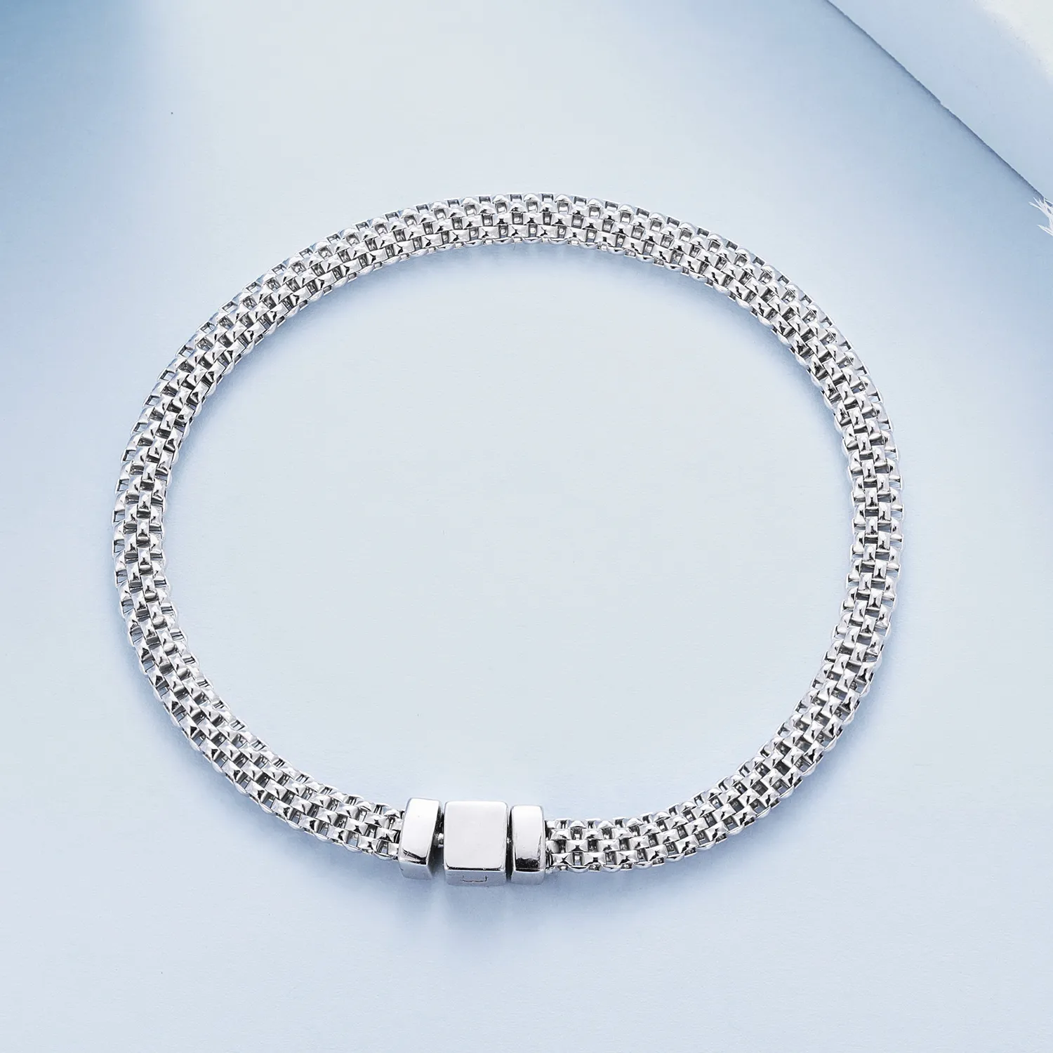 Pandora Style Weave Chain Bracelet - BSB124