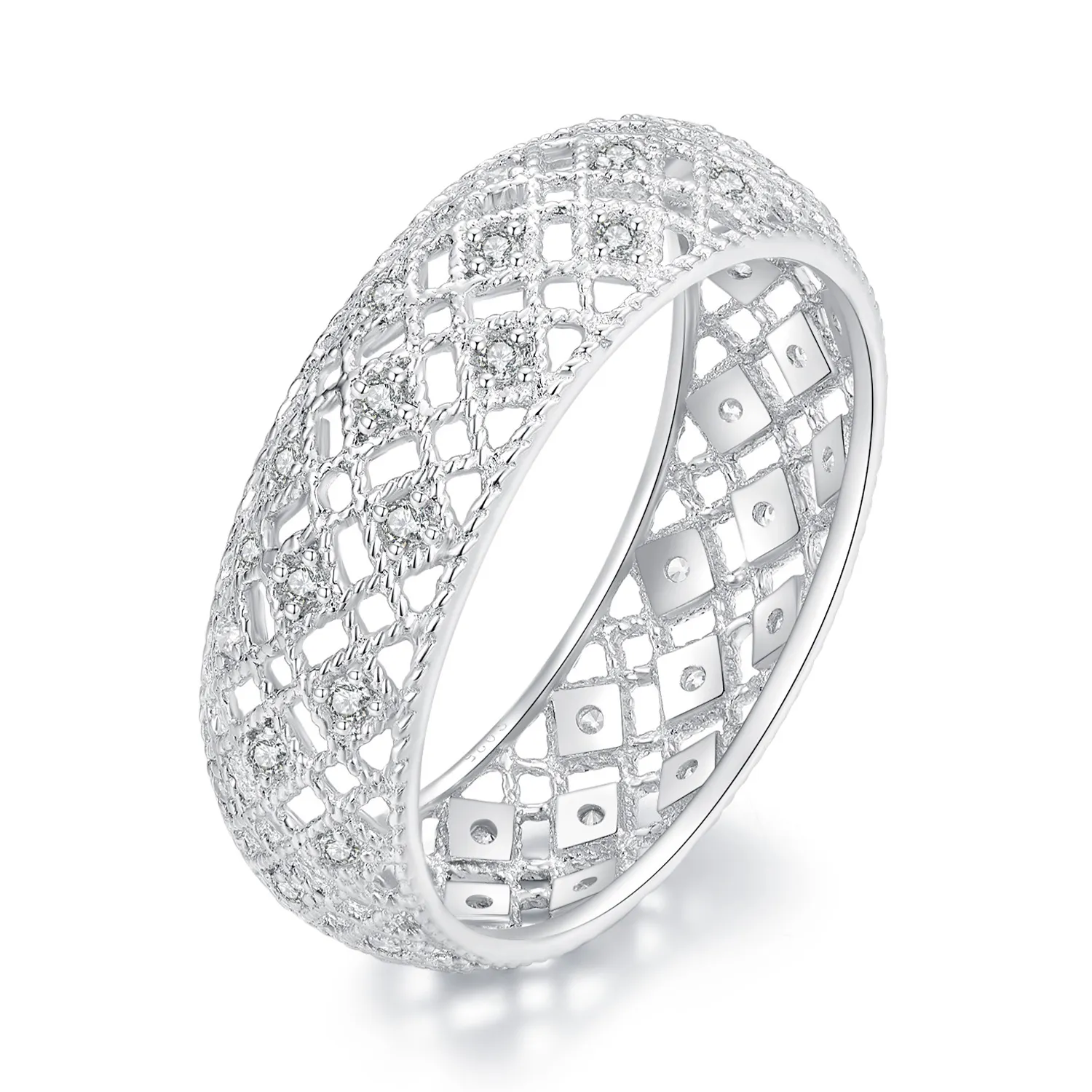 Pandora Style Anniversary Band Ring - BSR333