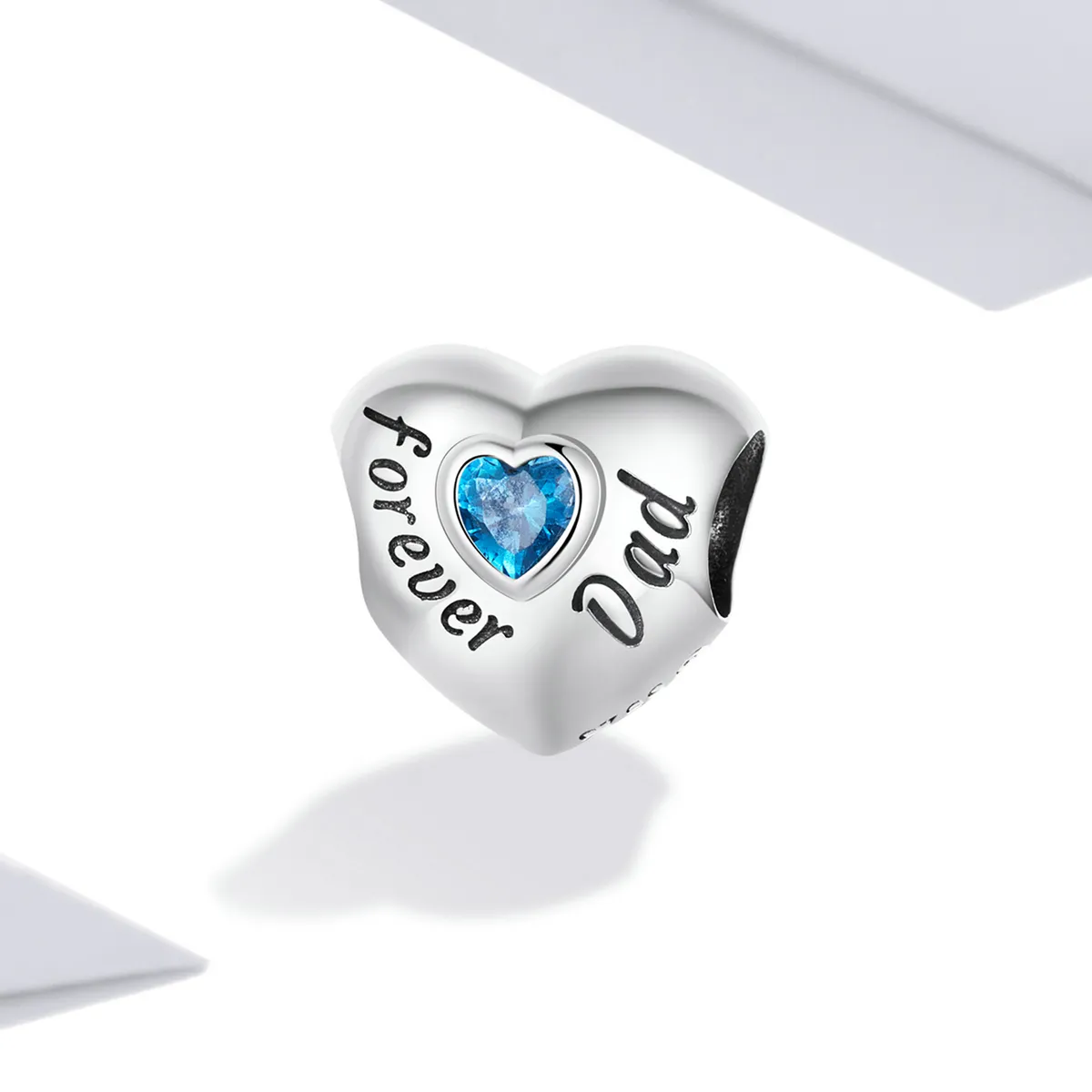 Pandora Style Charm In Memory of Dad - BSC562-BU