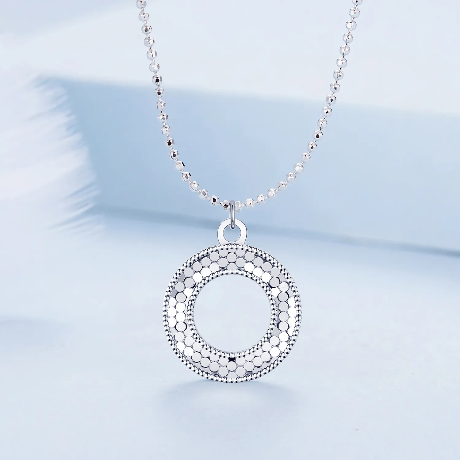 Pandora Style Circle Necklace - BSN343