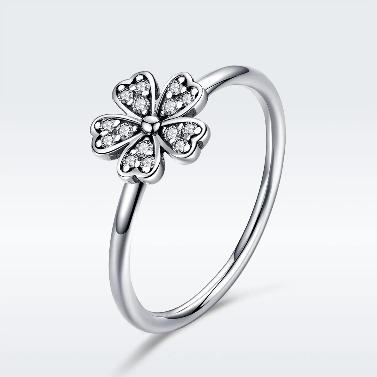 Pandora Style Daisy Ring Silver - SCR398