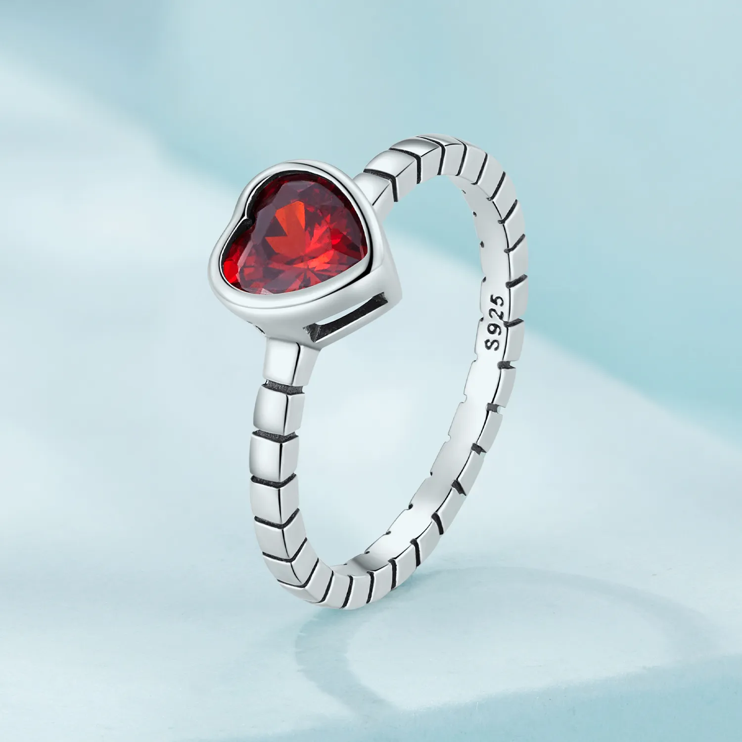 Pandora Style Elevated Heart Ring - SCR950