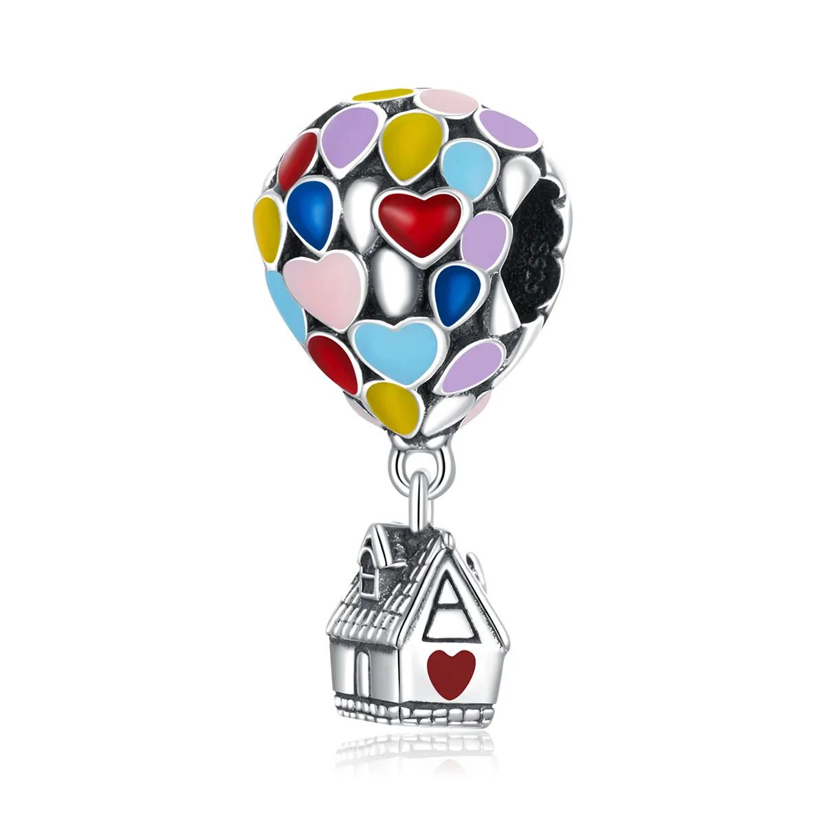 pandora style flying house charm bsc417