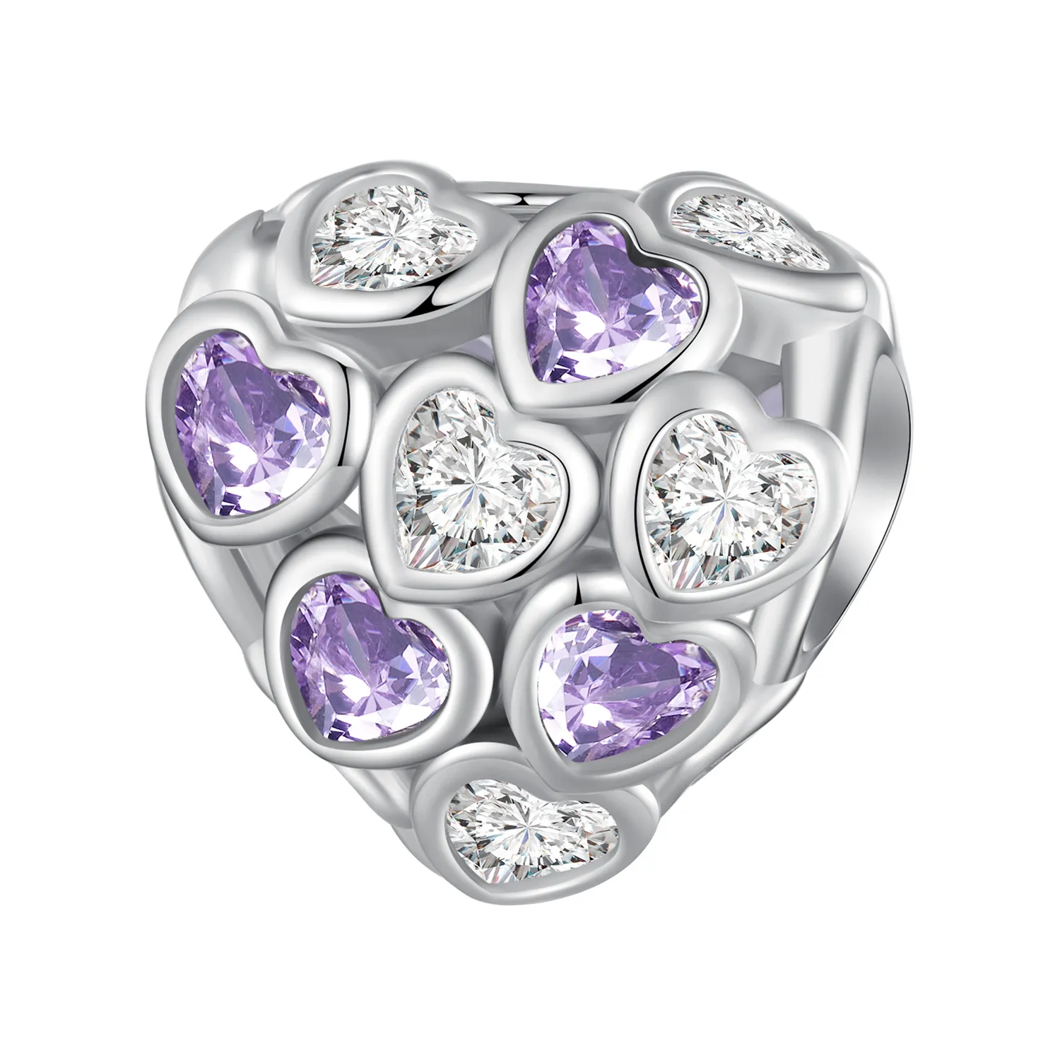 pandora style hearts all over charm scc2451