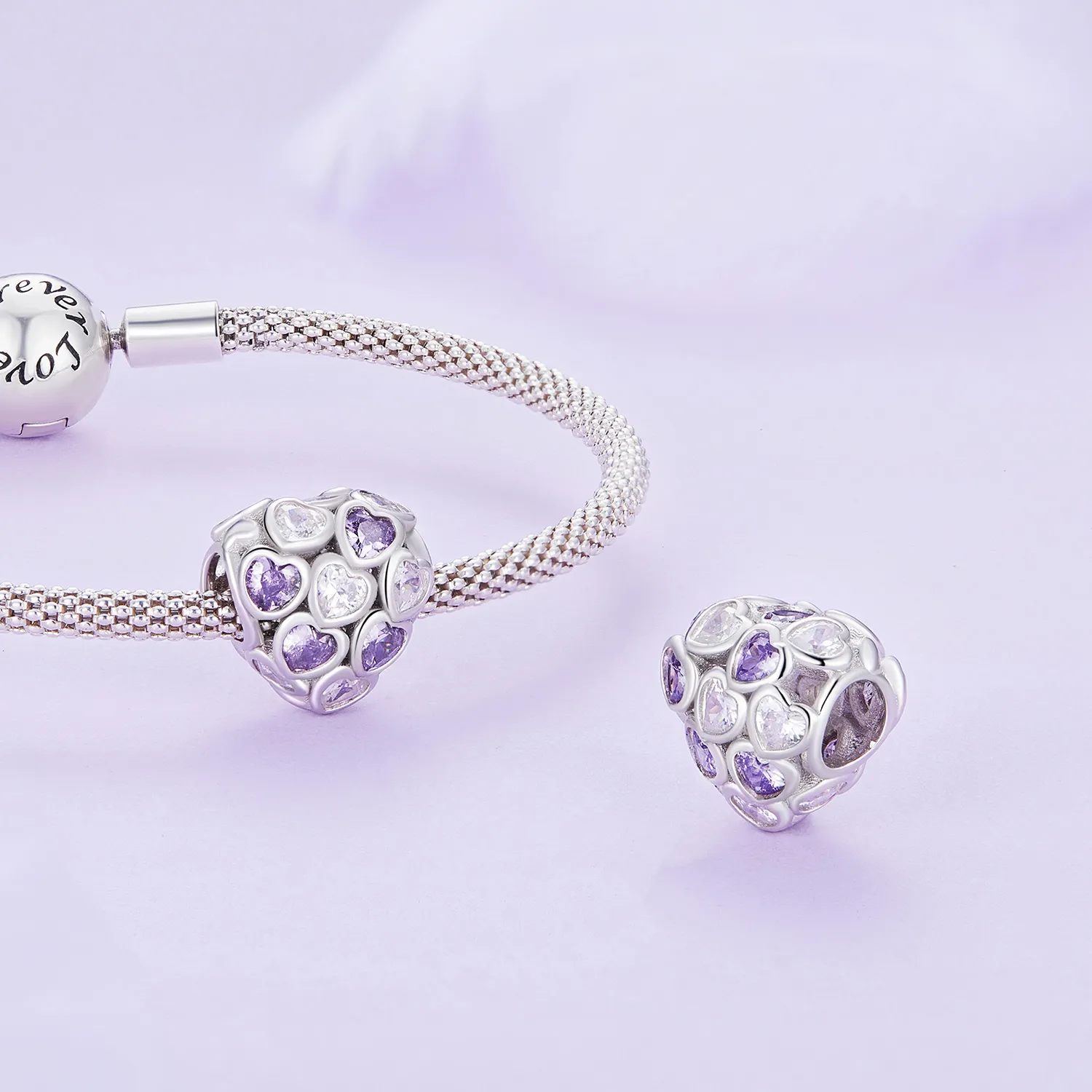 Pandora Style Hearts All Over Charm - SCC2451