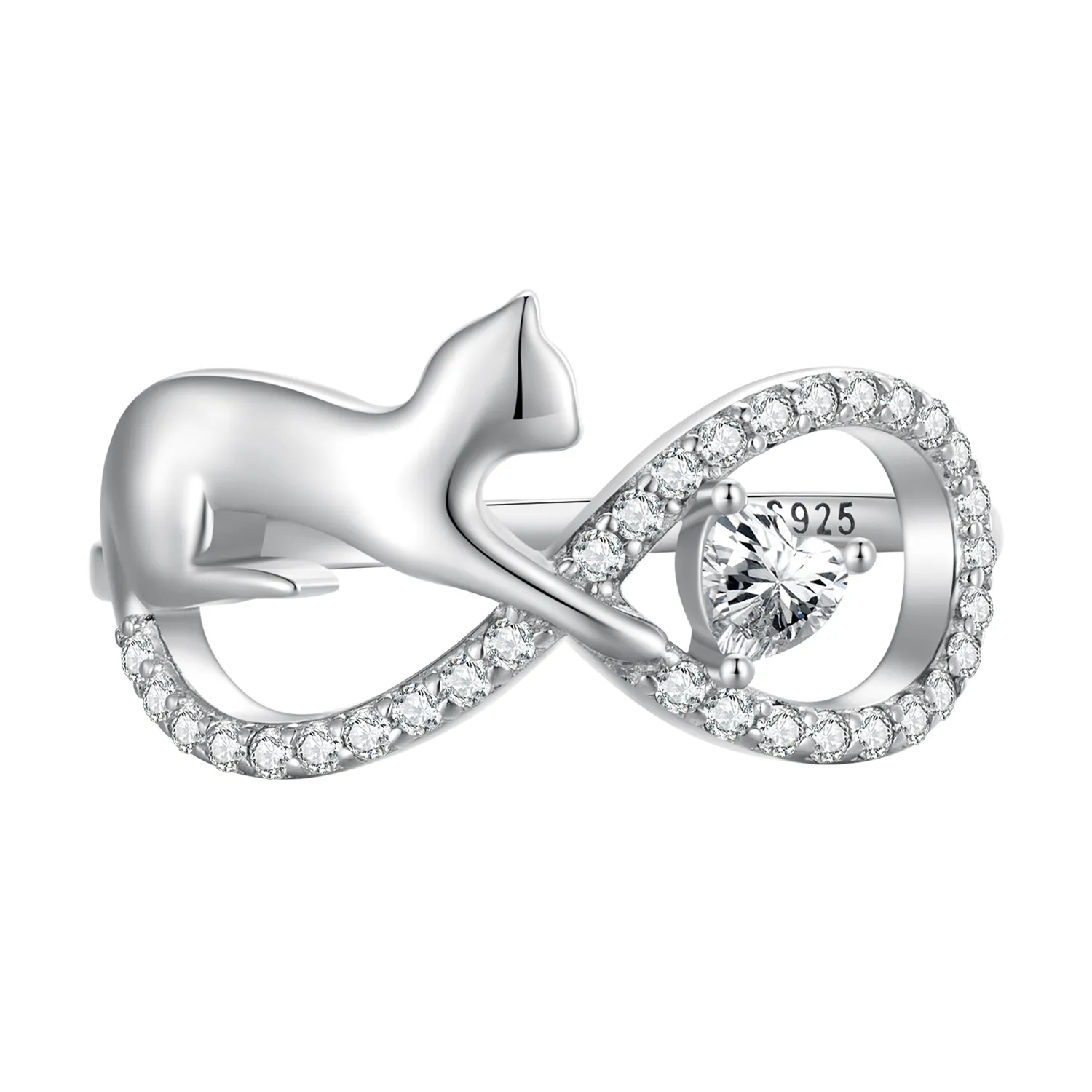 Pandora Style Infinity Knot Ring - SCR918