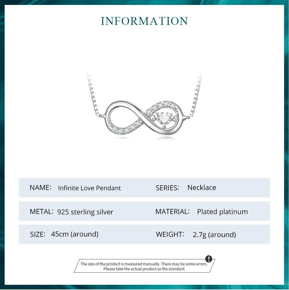 Pandora Style Infinity Necklace - BSN276