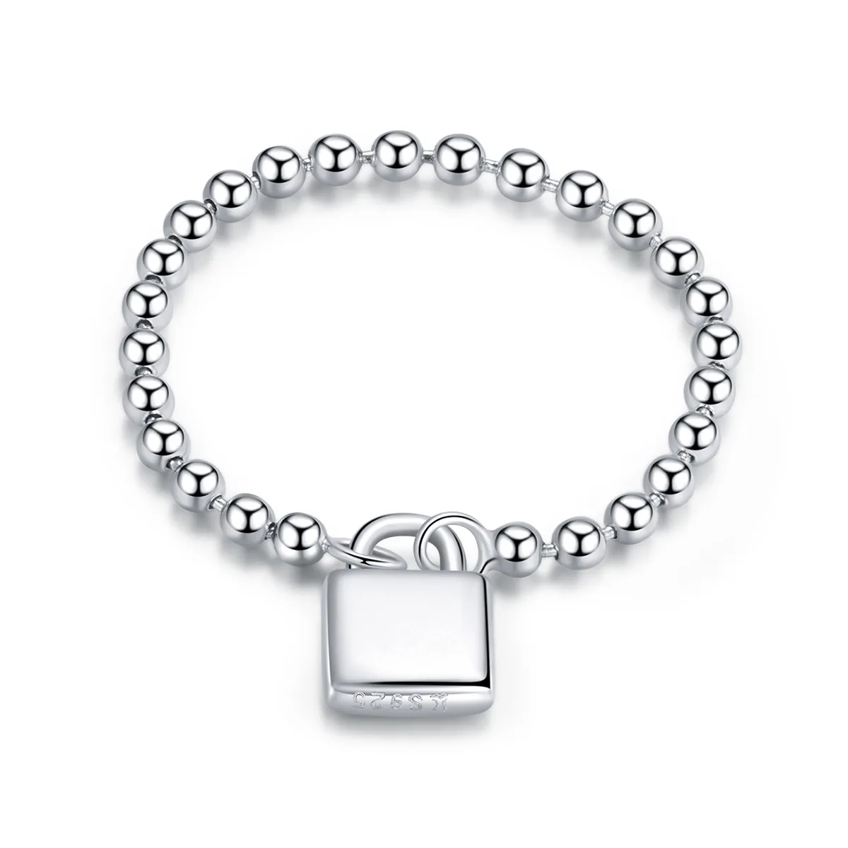 Pandora Style Love Lock Ring - SCR703