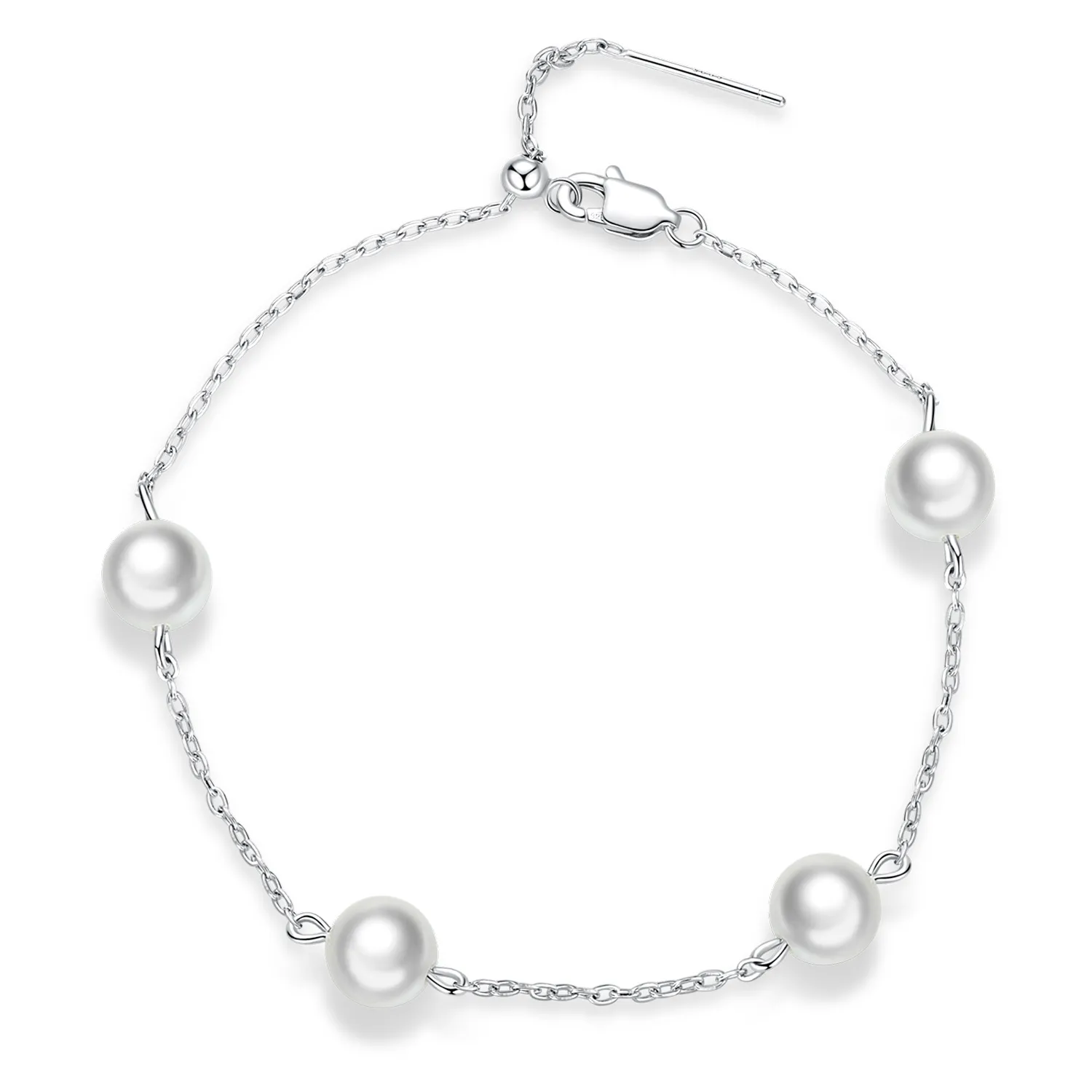 Pandora Style Pearl Bracelet - BSB090