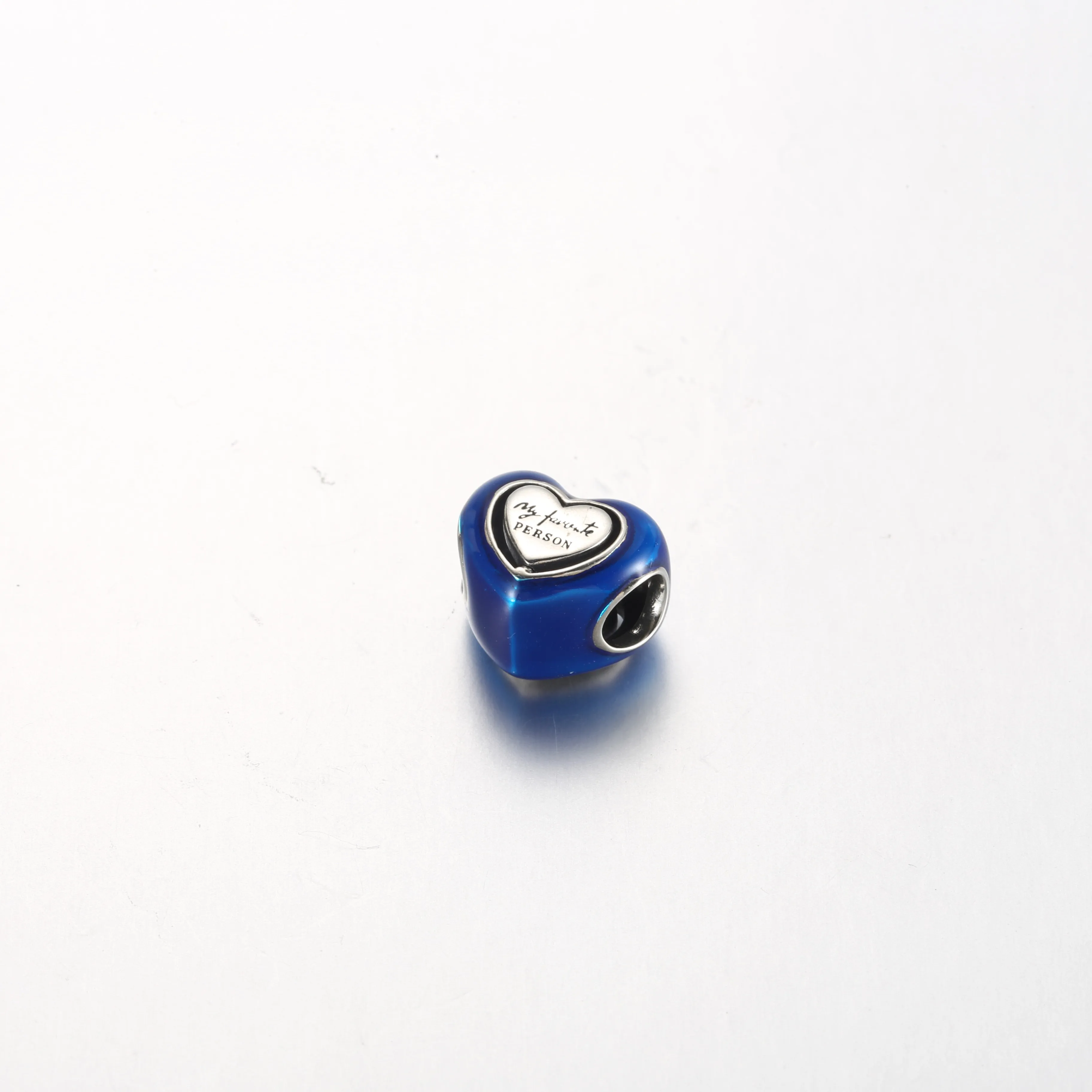 Pandora Blue Spinnable Heart Charm - 792750C01