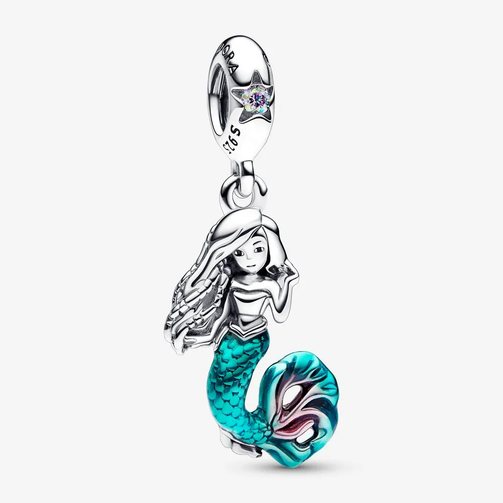 pandora disney the little mermaid ariel dangle charm 792695c01